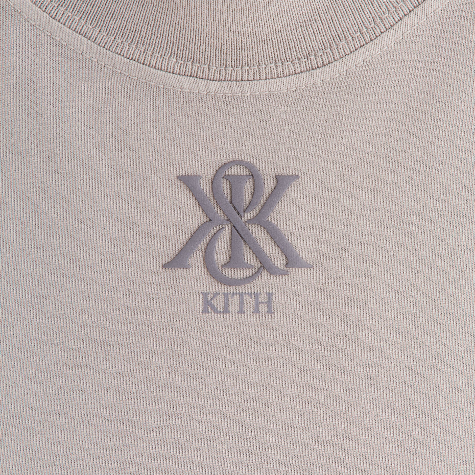 Kith Women Mock Neck Vintage Tee - Storm