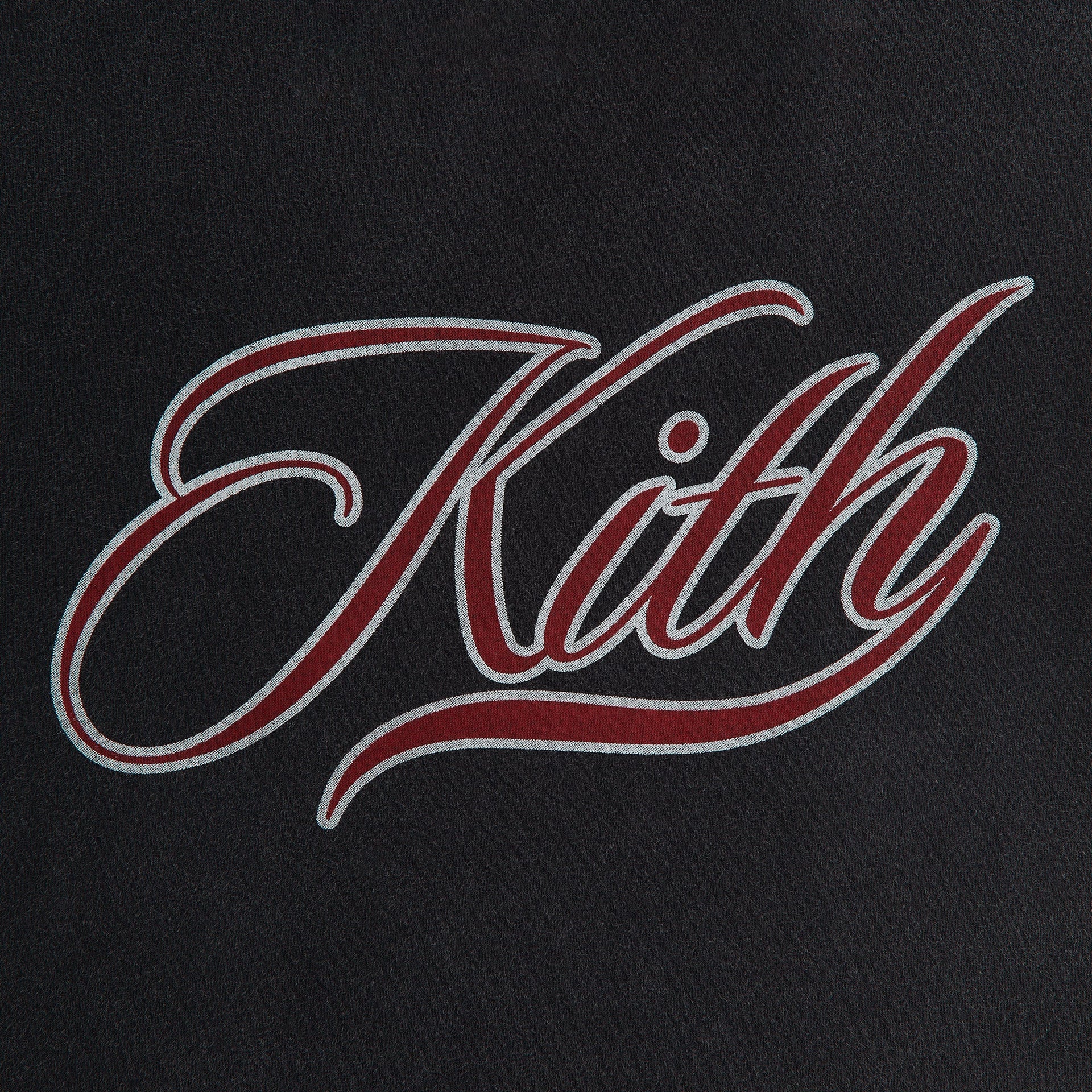 Kith Women Mulberry Vintage Varsity Tee - Black