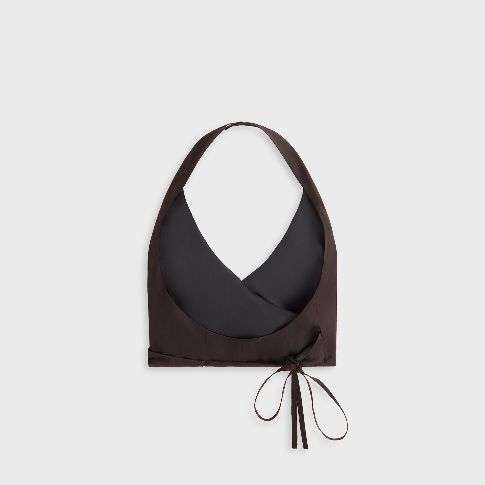 Kith Women Shir Crest Satin Wrap Vest - Incognito