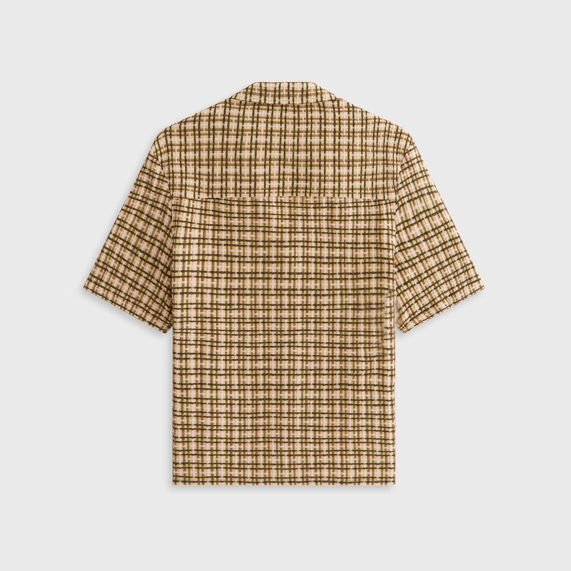 Kith Women Elena II Bubble Check Shirt - Protea