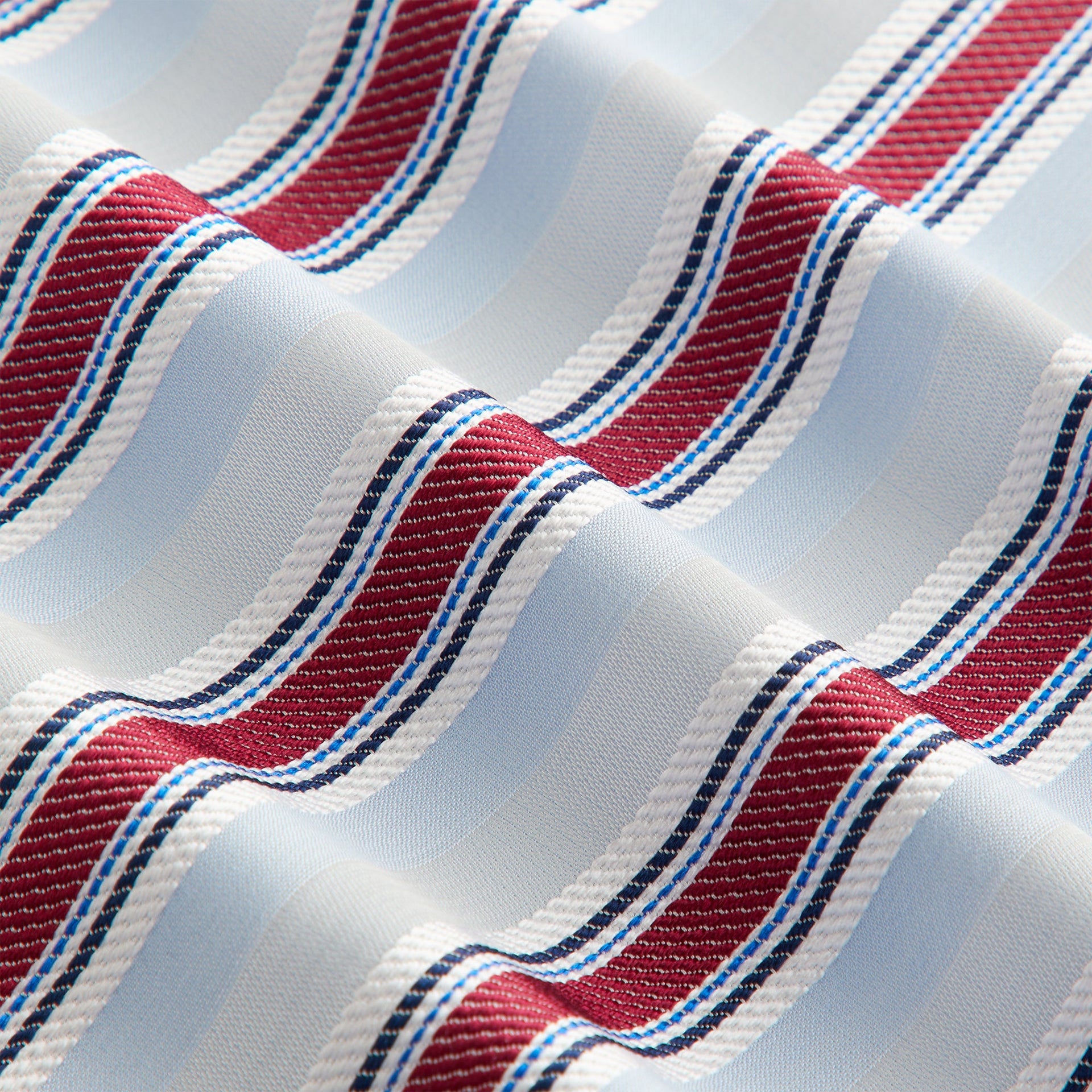 Kith Women Sidney Stripe Asymmetrical Shirt - Tin