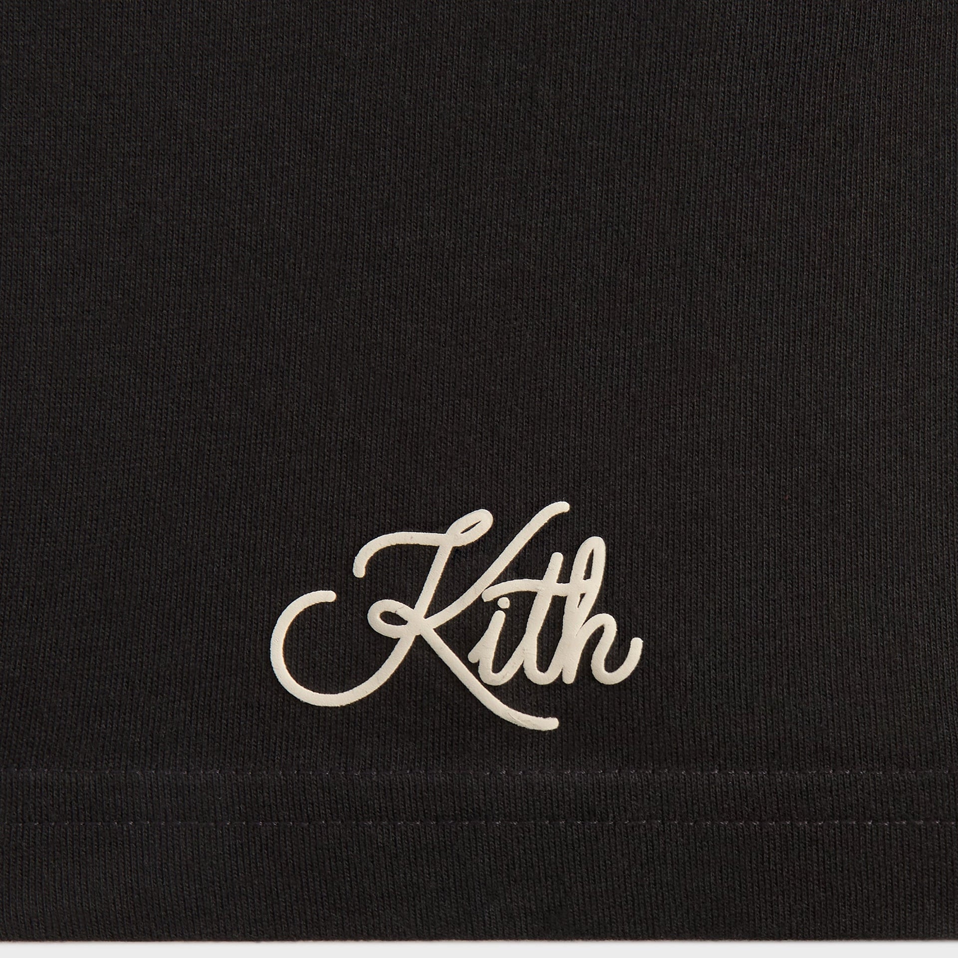 Kith Women Mockneck Vintage NY Apple Tee - Black