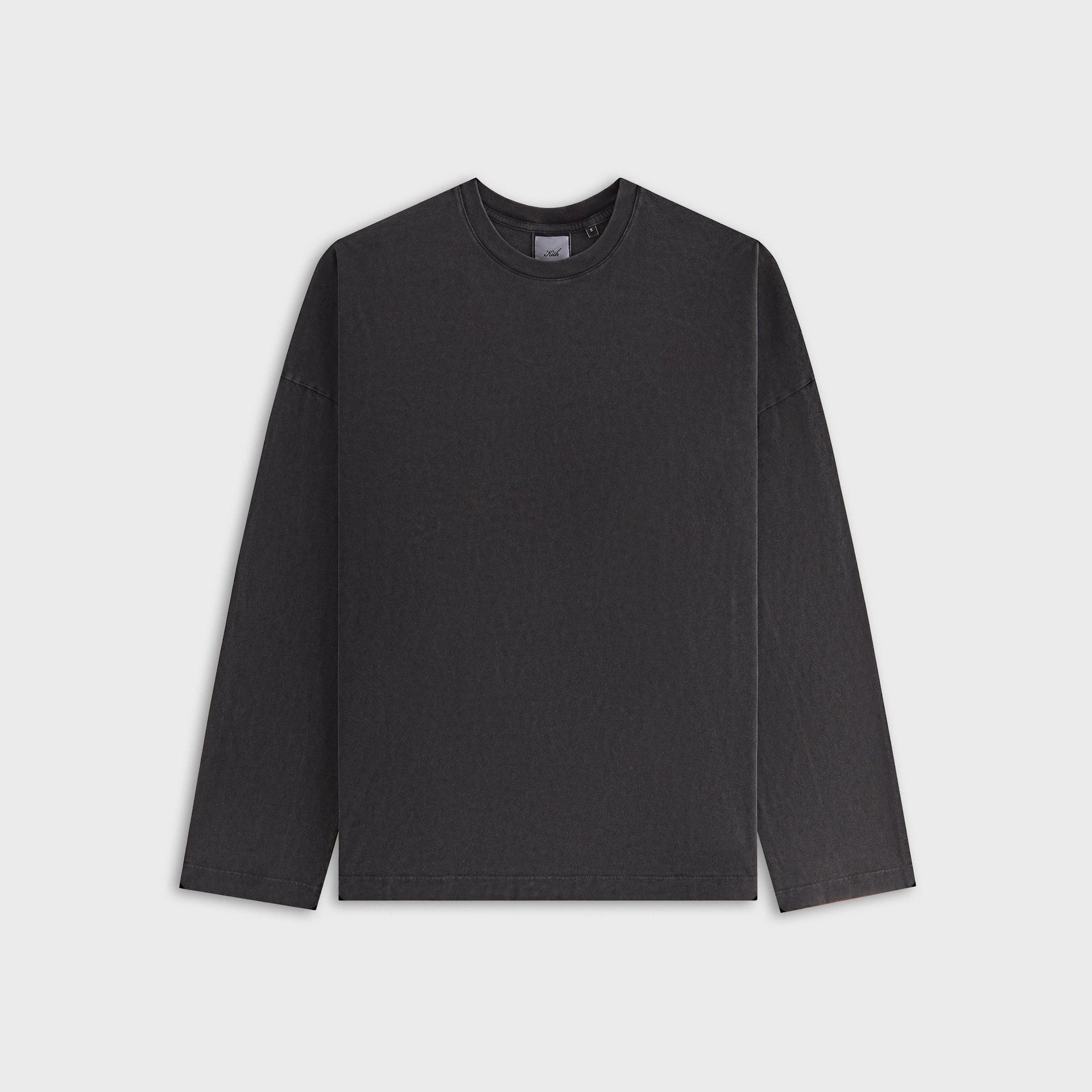 Kith Women Oversized Jay Sueded Long Sleeve - Black