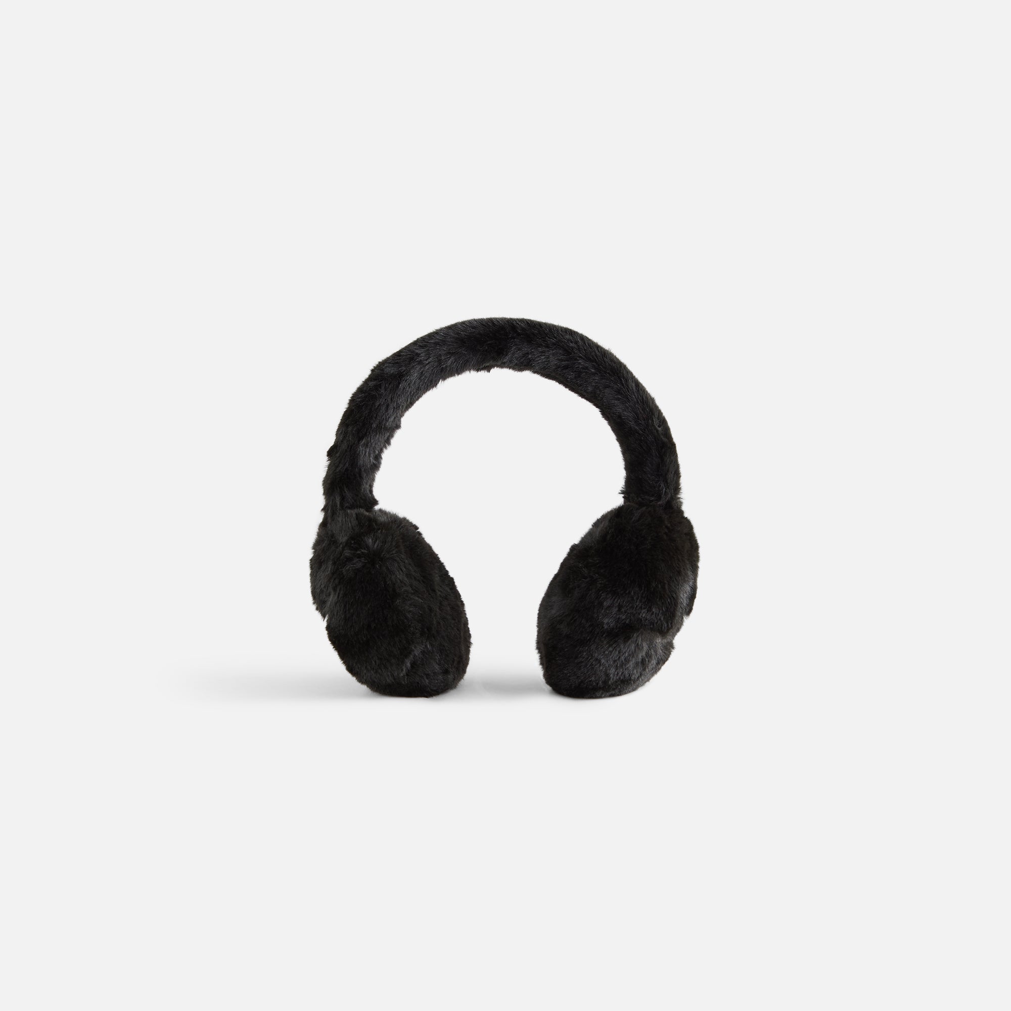 Kith Women Faux Shearling Earmuffs - Black
