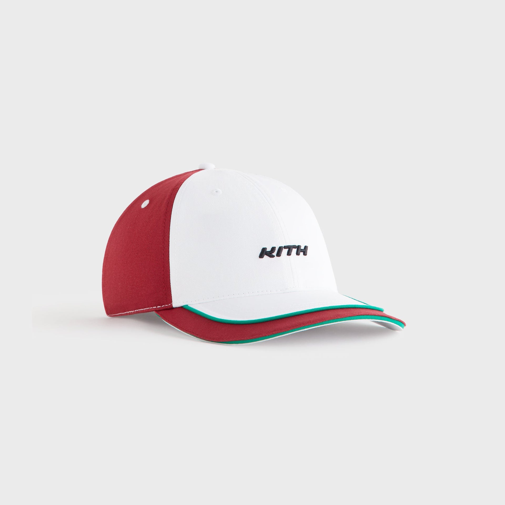 Kith Women Pieced Cotton Twill Cap - White