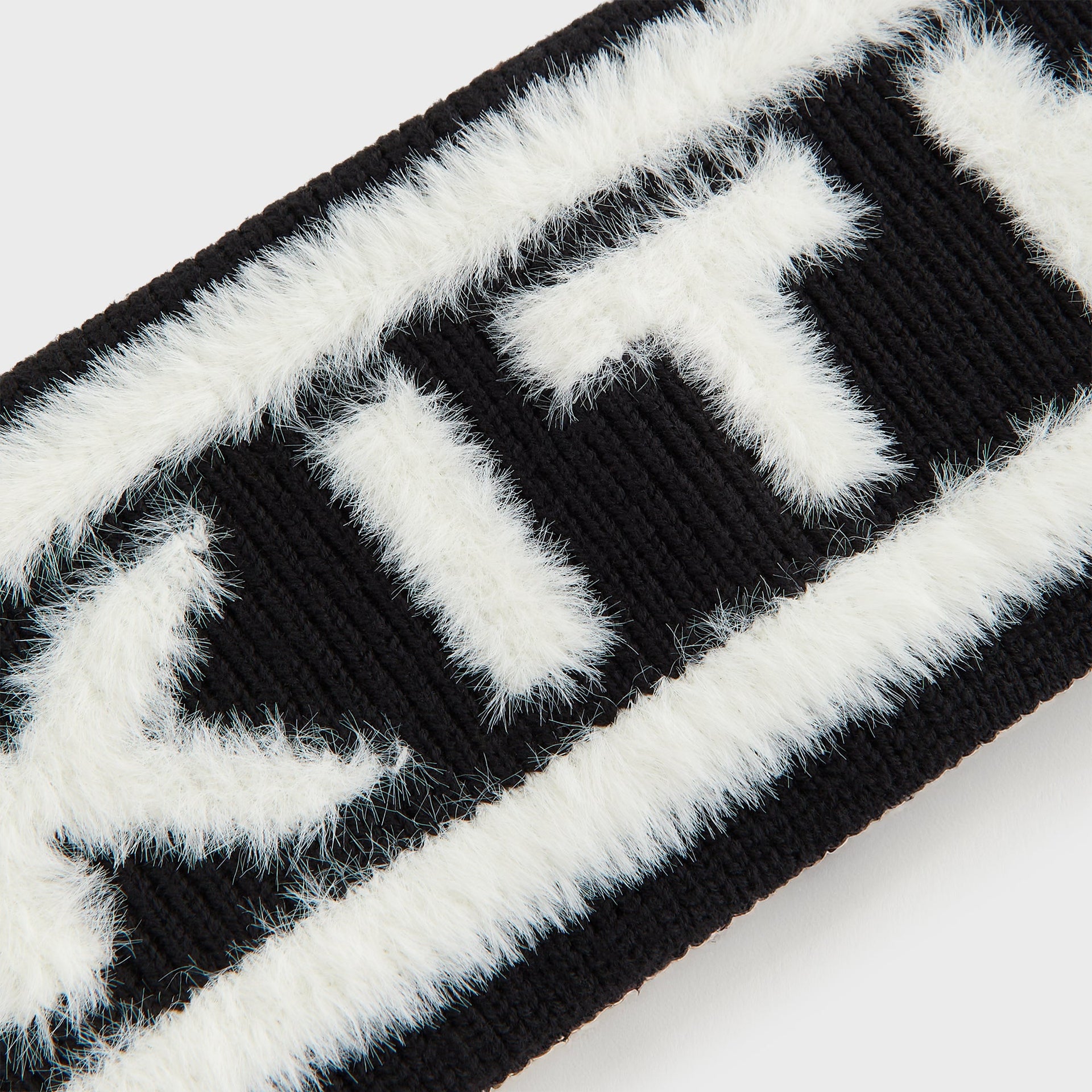 Kith Women Jacquard Rib Headband - Black