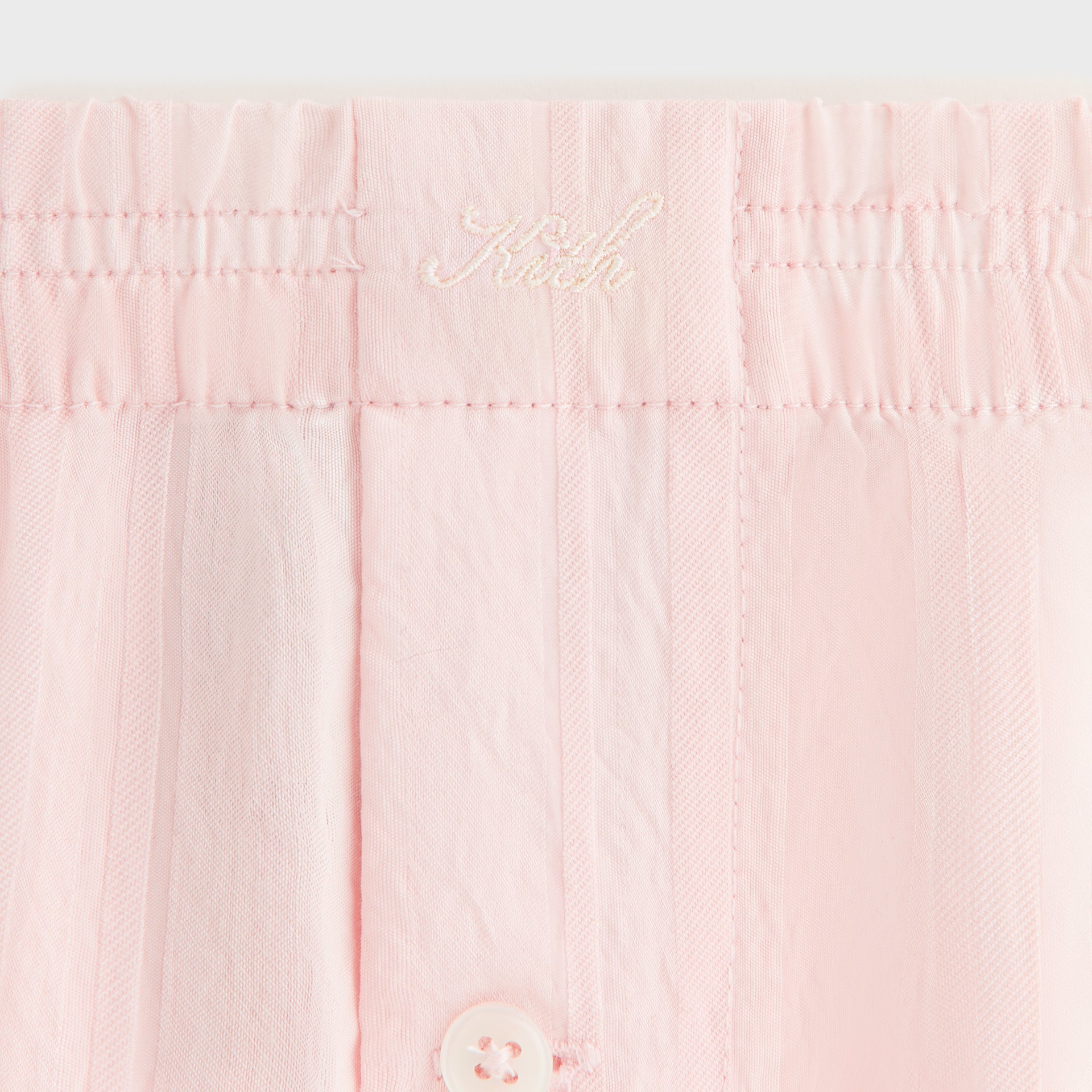 Kith Women Ida II Sheer Stripe Boxer Short - Abelia