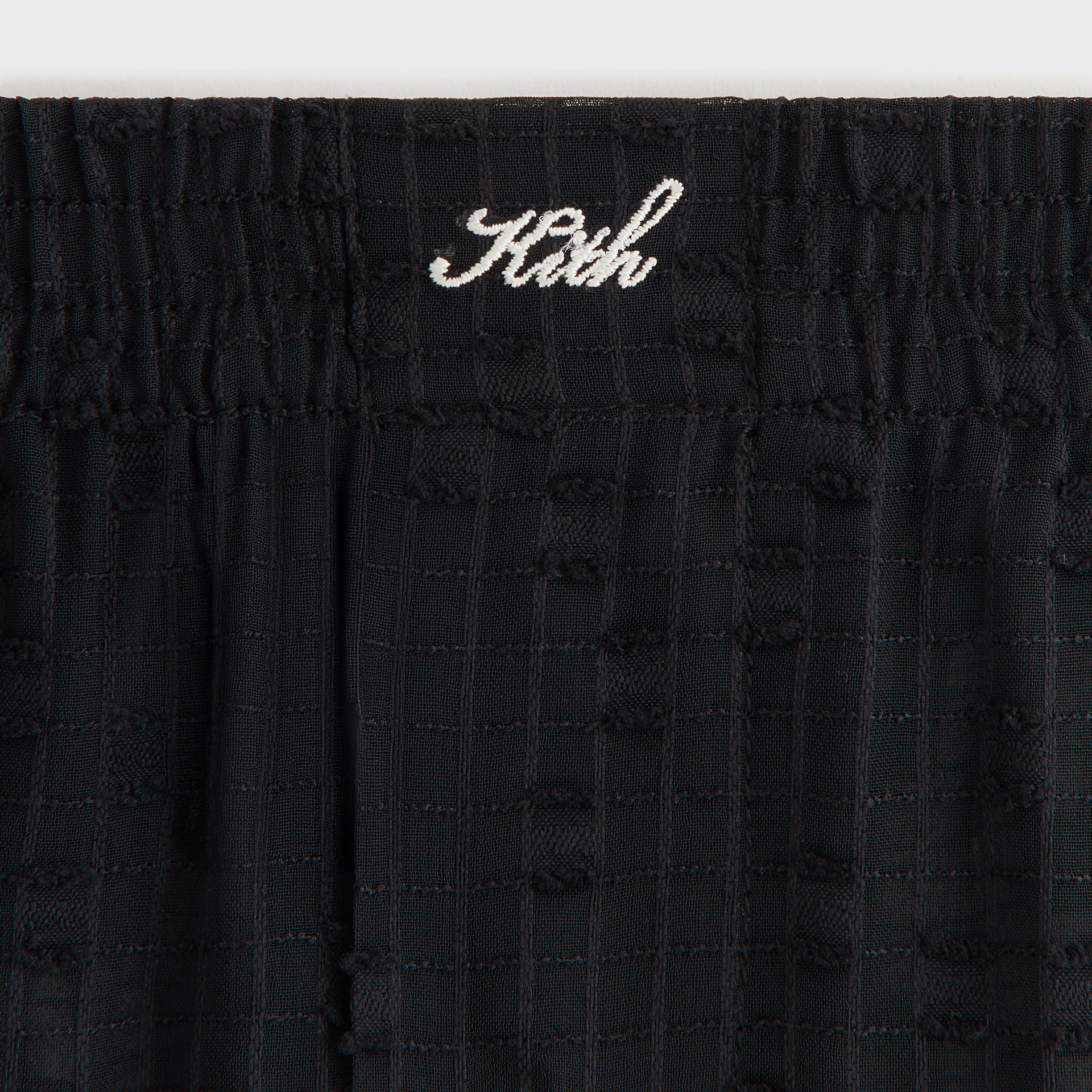 Kith Women Ida II Clipped Jacquard Boxer Short - Black