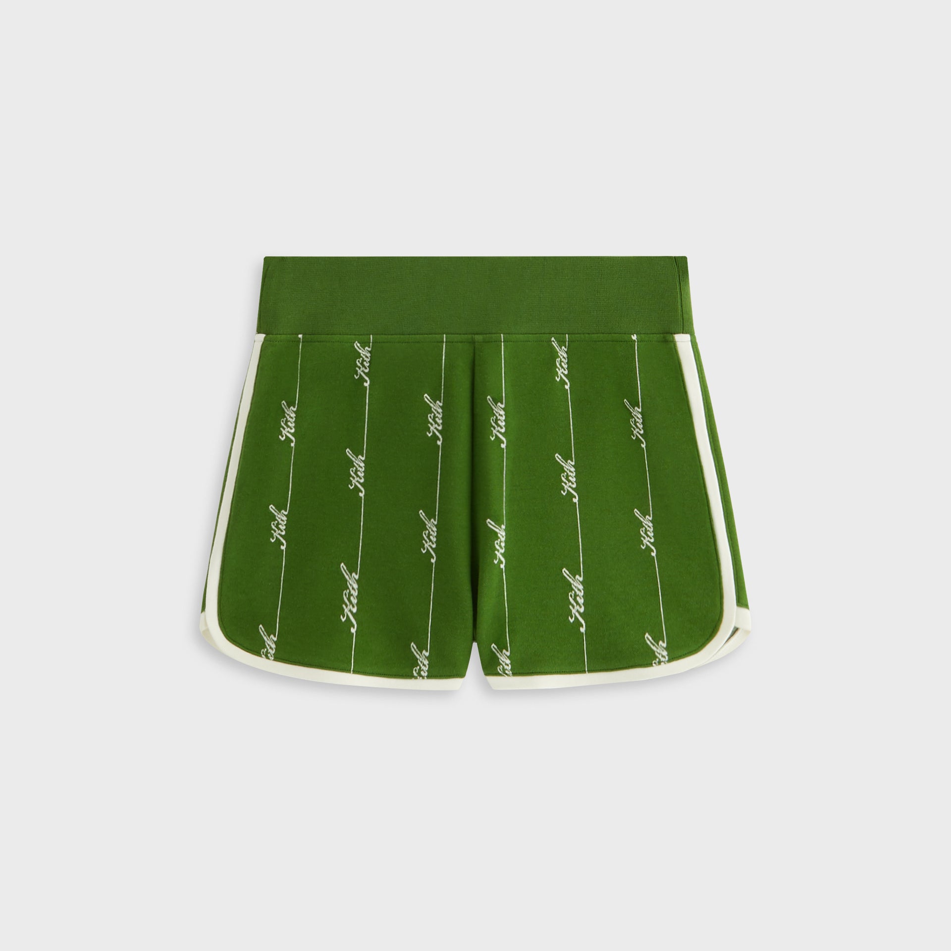 Kith Women Mica Pique Logo Knit Short - Turf