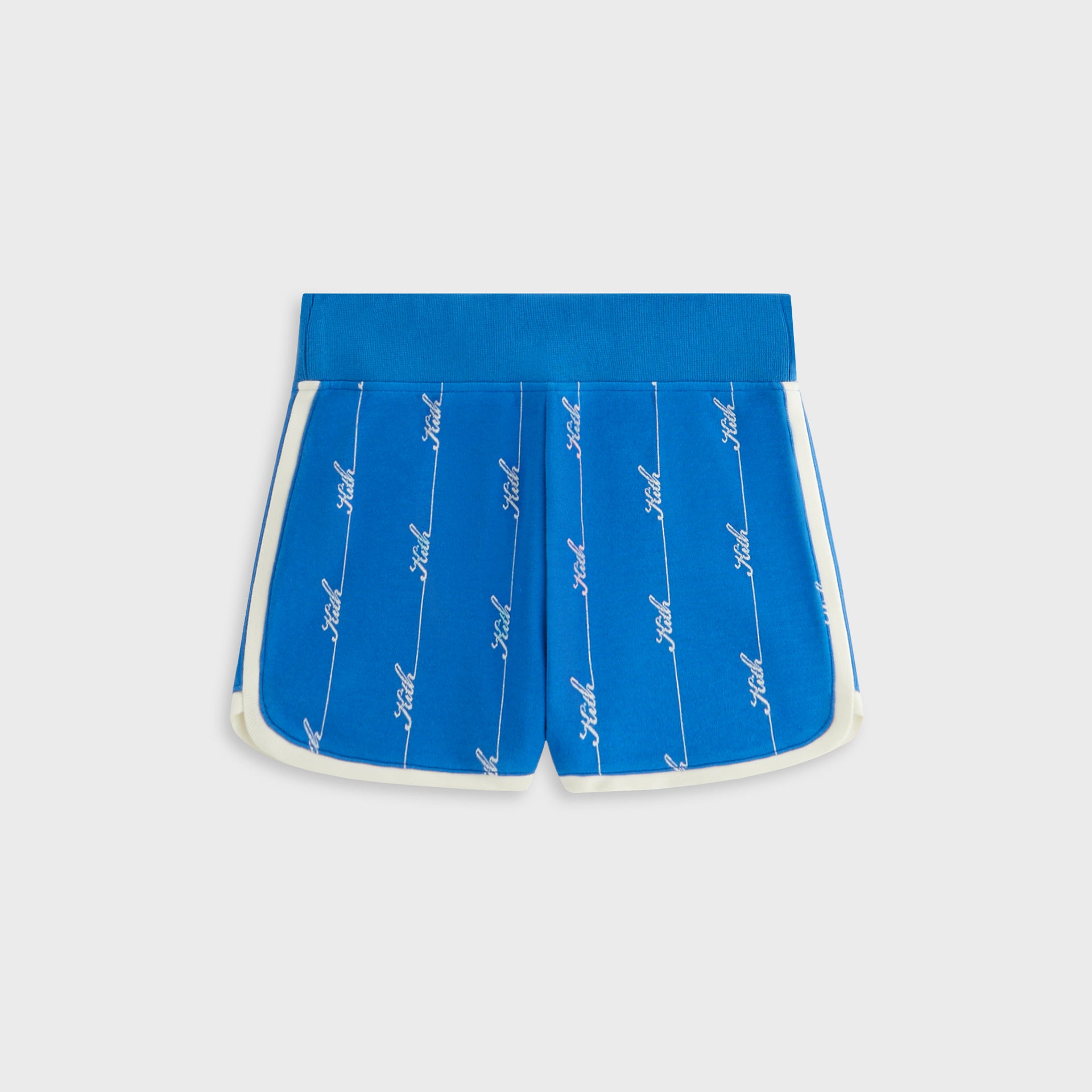 Kith Women Mica Pique Logo Knit Short - Royal