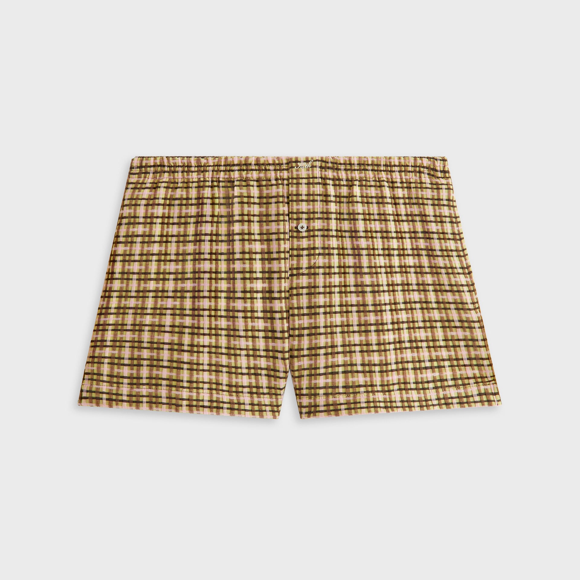 Kith Women Ida II Bubble Check Boxer Short - Protea
