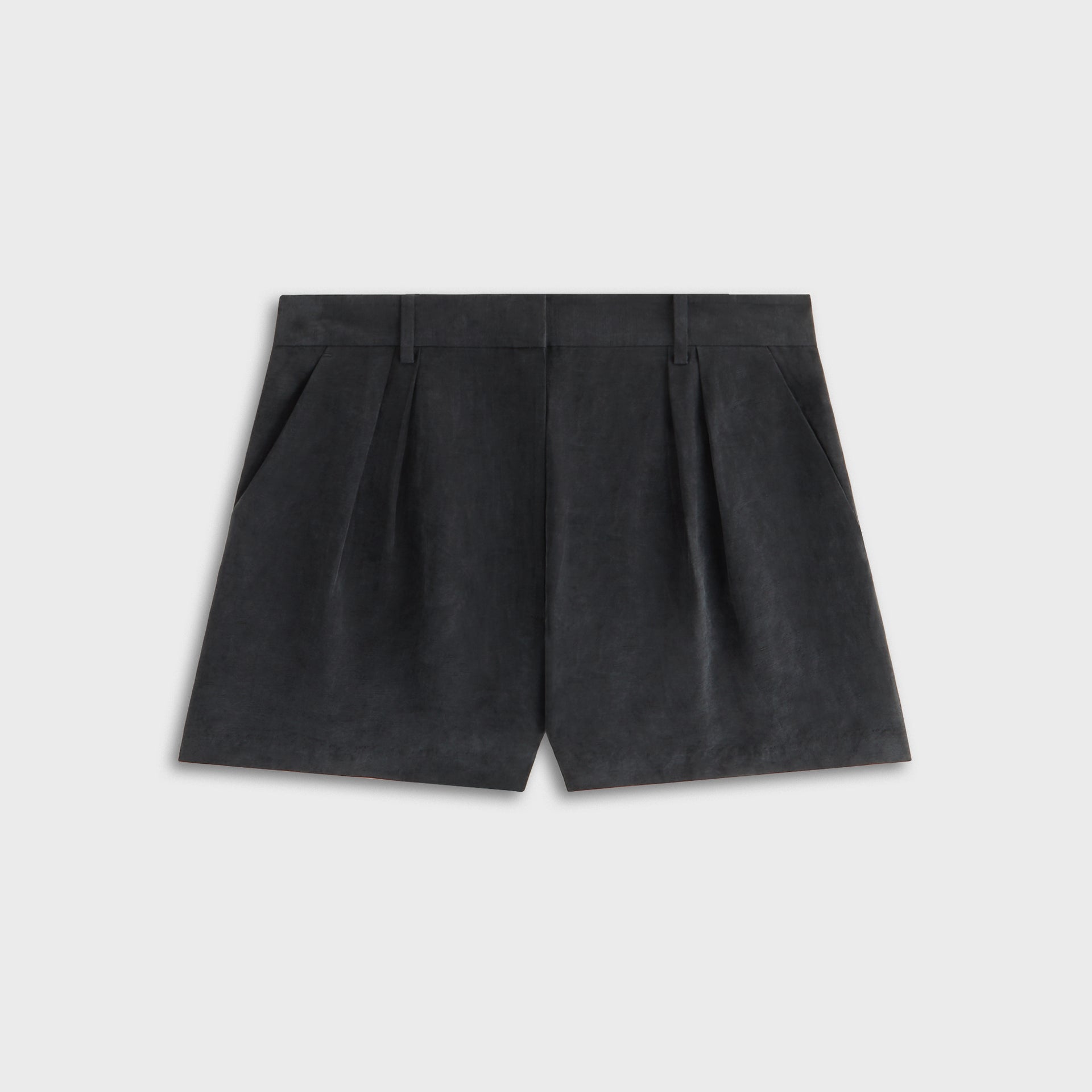 Kith Women Astrid Pleated Trouser Short - Black