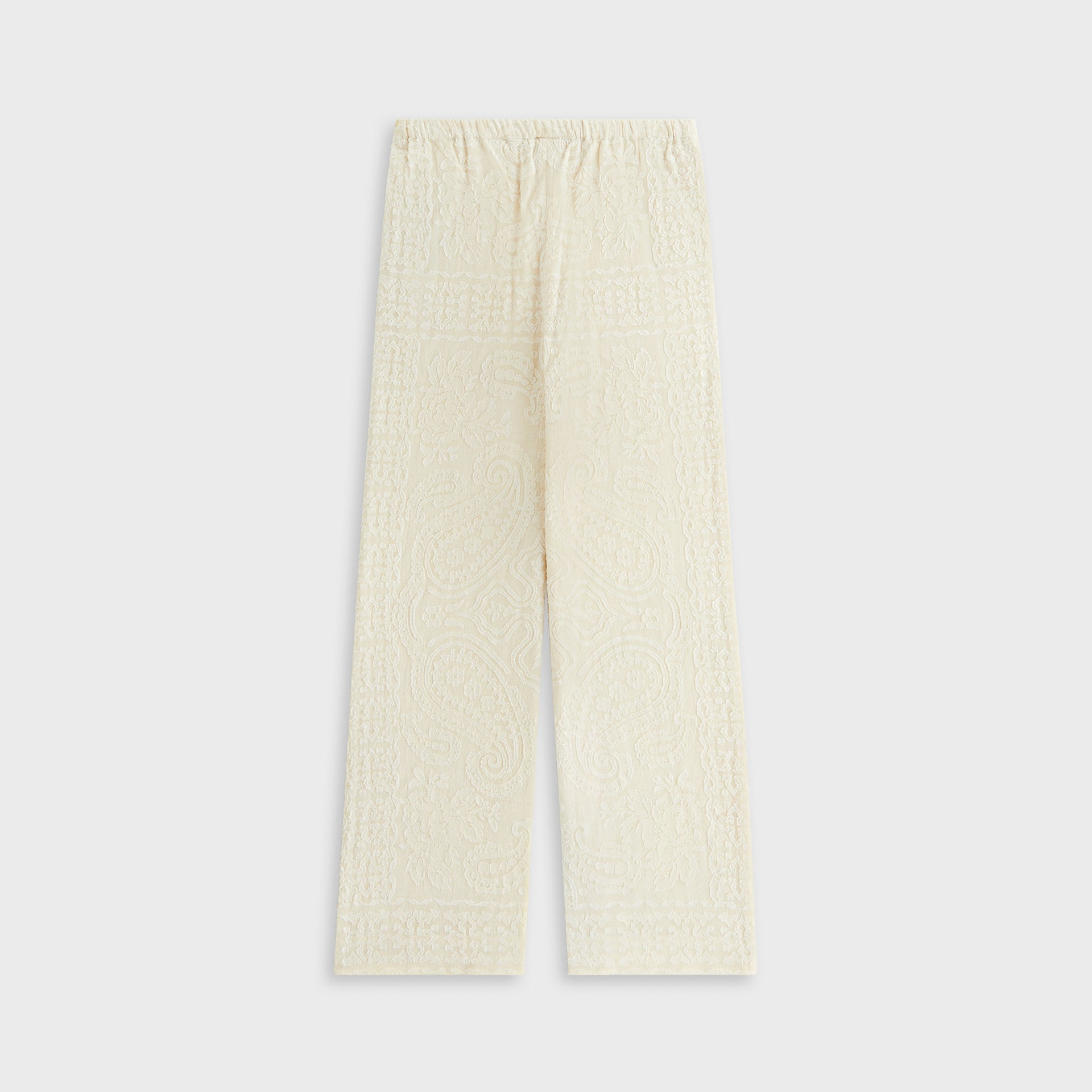 Kith Women Ida Paisley Gauze Pant - Waffle