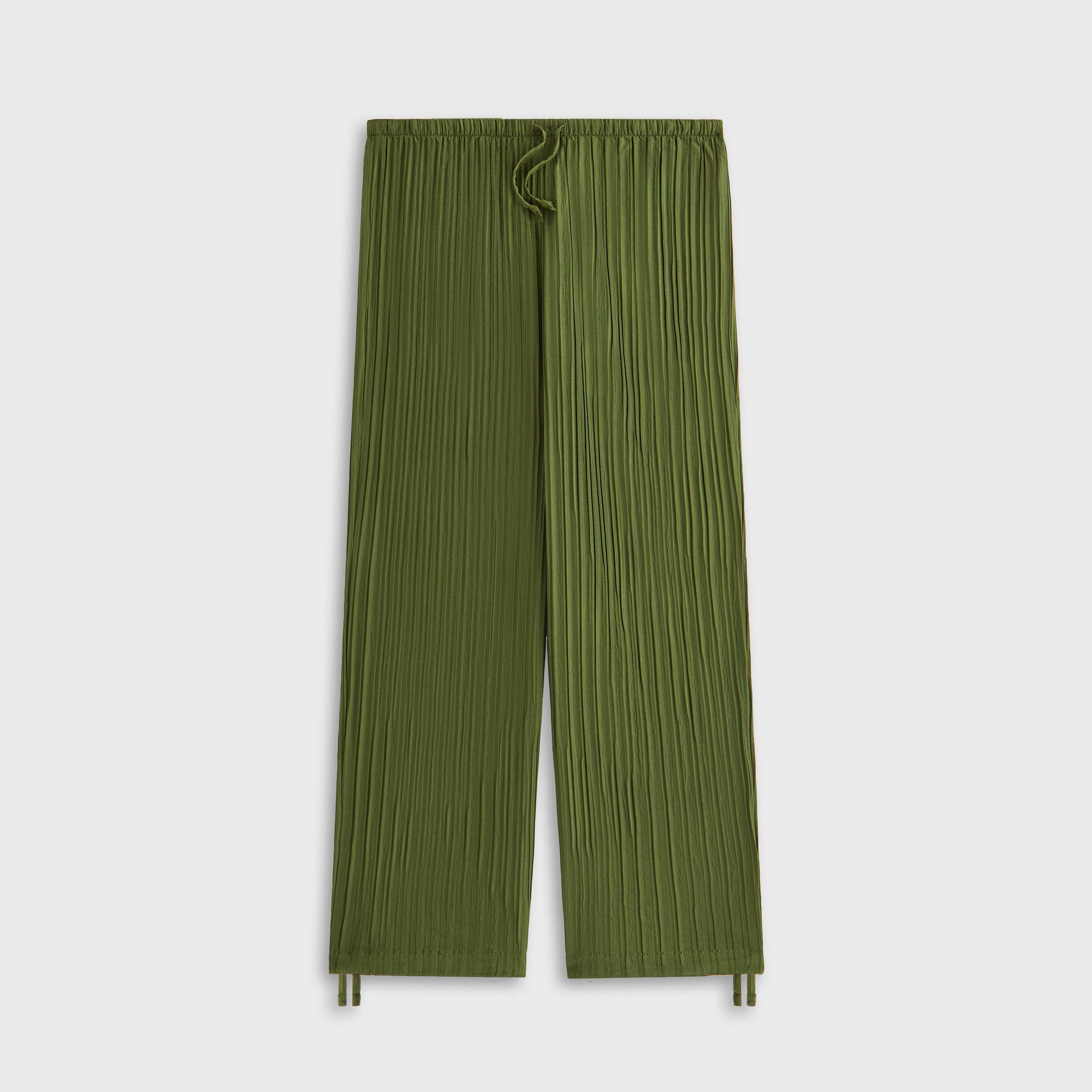 Kith Women Kavi II Plisse Drawstring Pant - Kelp