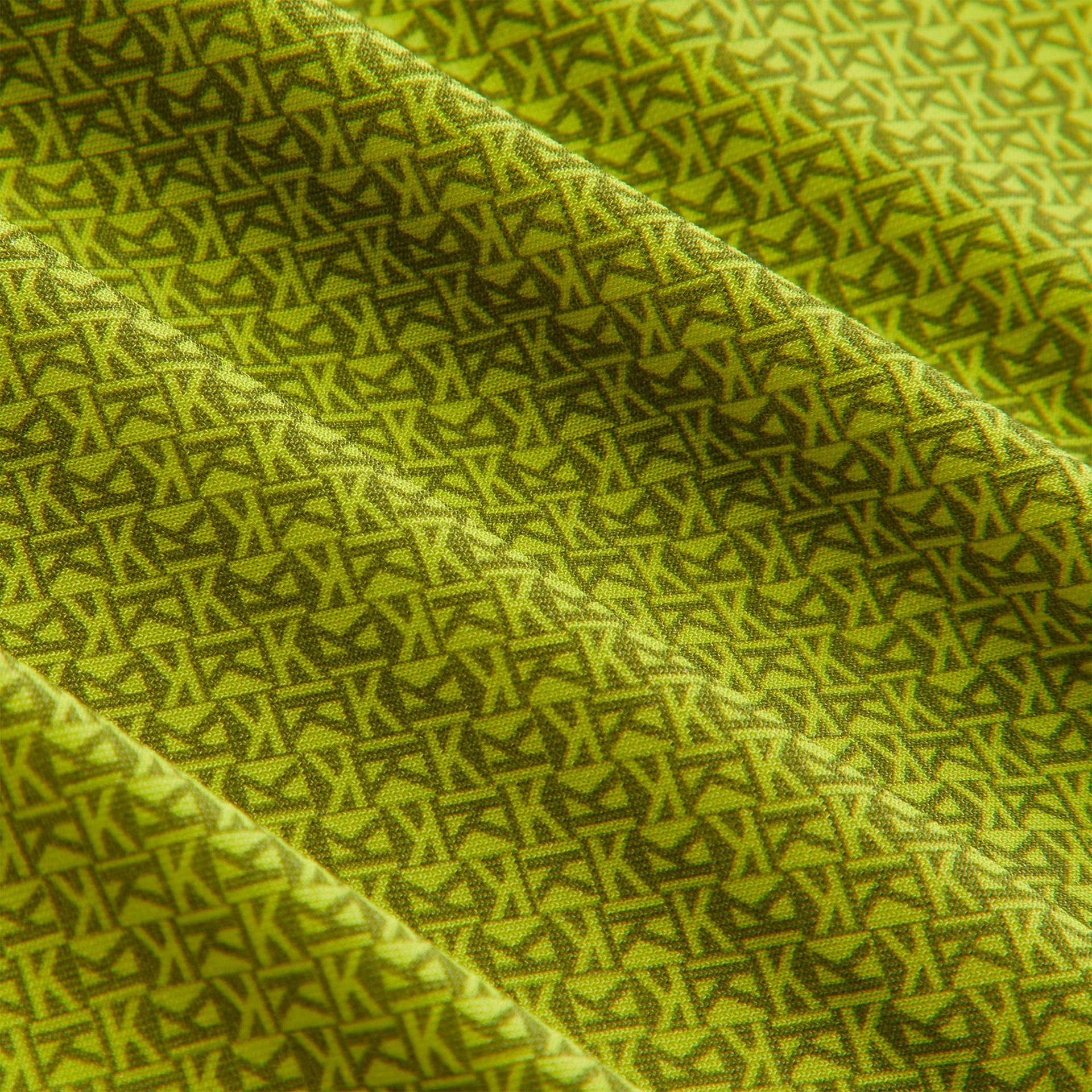 Kith Women Mila Micro Monogram Maxi Skirt - Pistachio