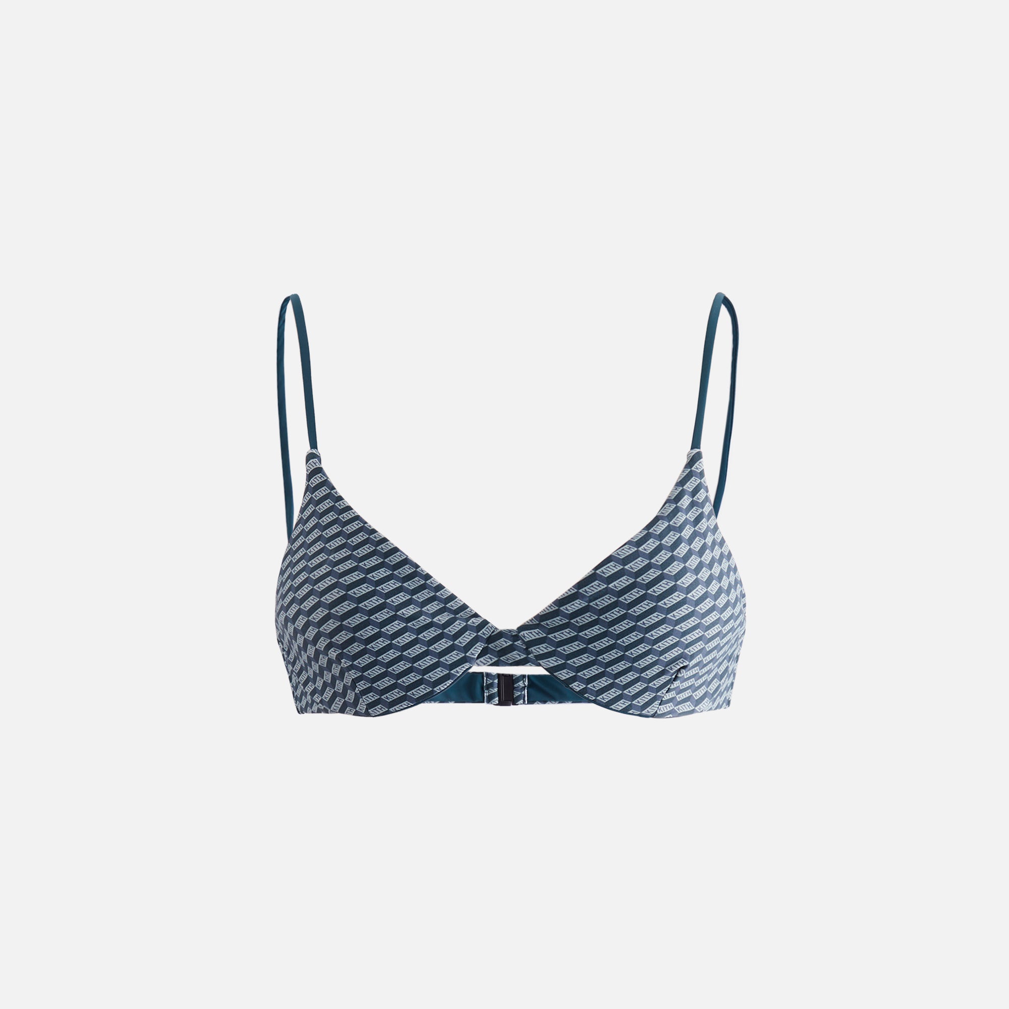 Kith Women Bellamy Monogram Balconette Top - Serpentine