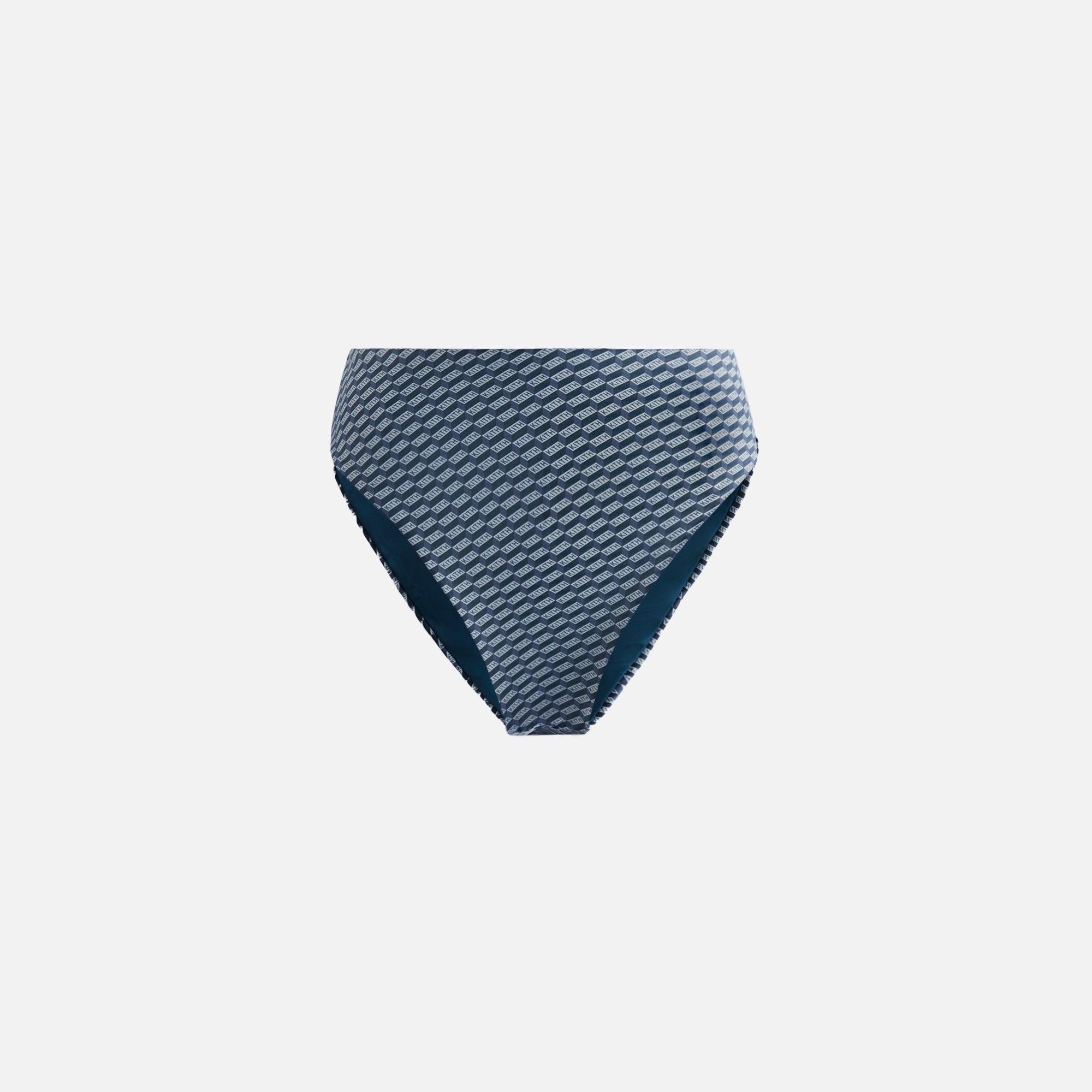 Kith Women Azure Monogram High Waist Bottom - Serpentine