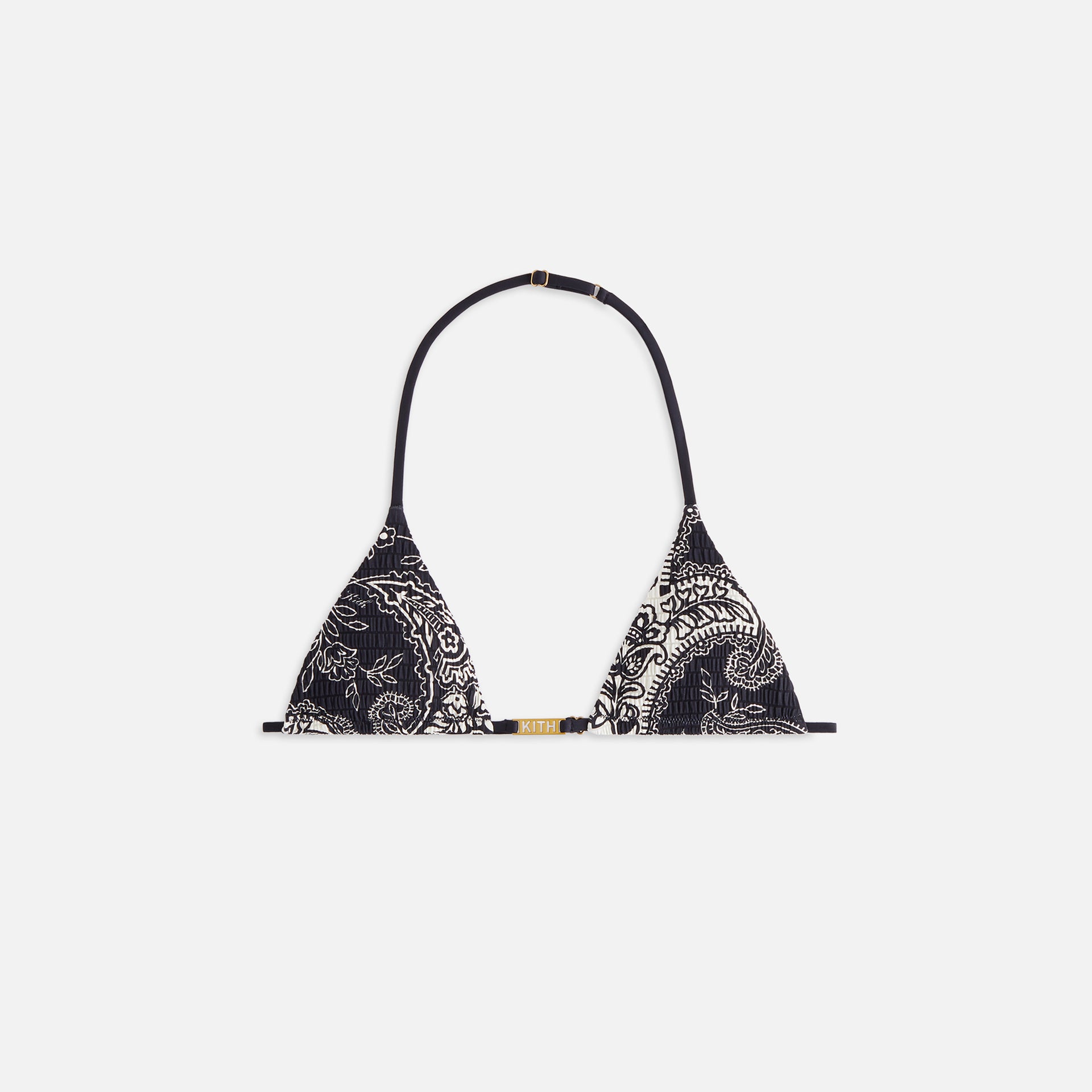 Kith Women Naya Paisley Triangle Top - Black