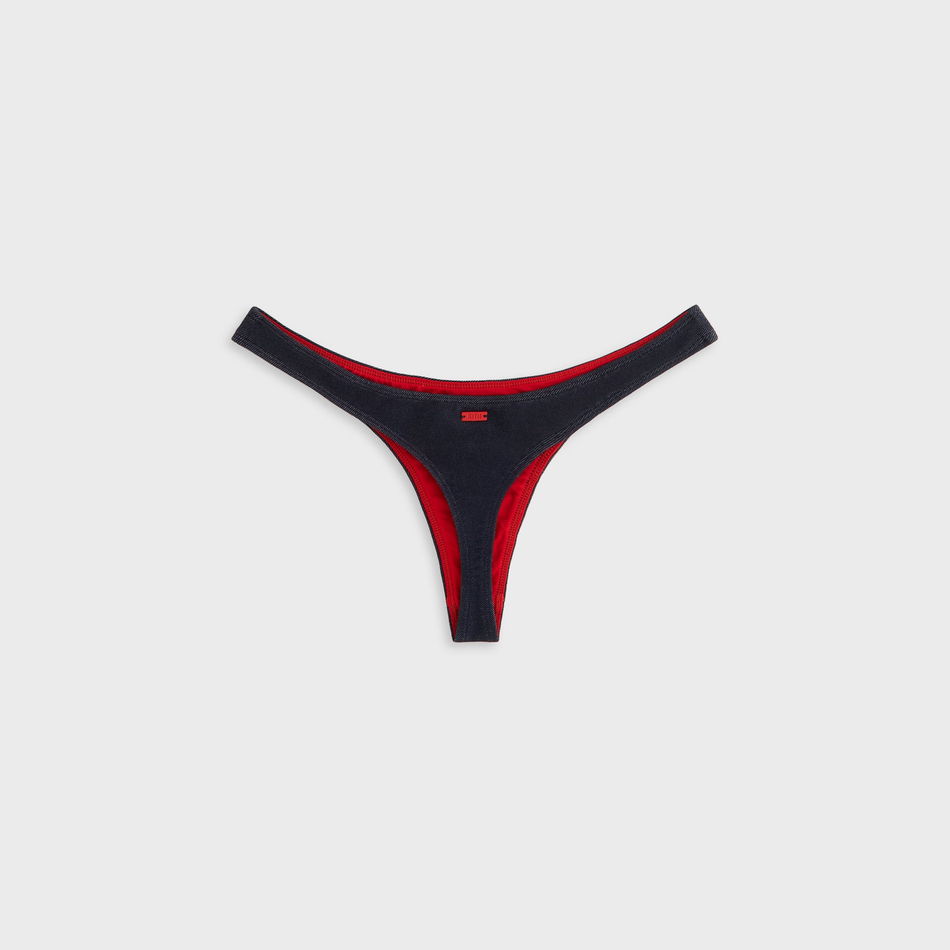 Kith Women Teegan High Cut Thong Bottoms - Nocturnal