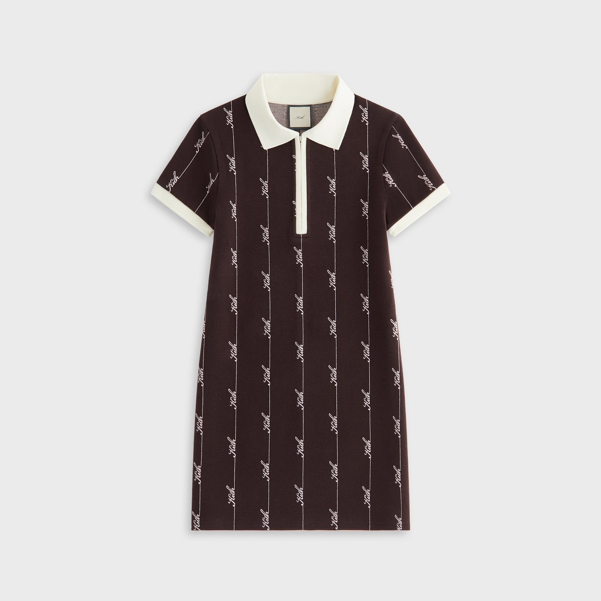 Kith Women Taylen Pique Logo Knit Dress - Incognito