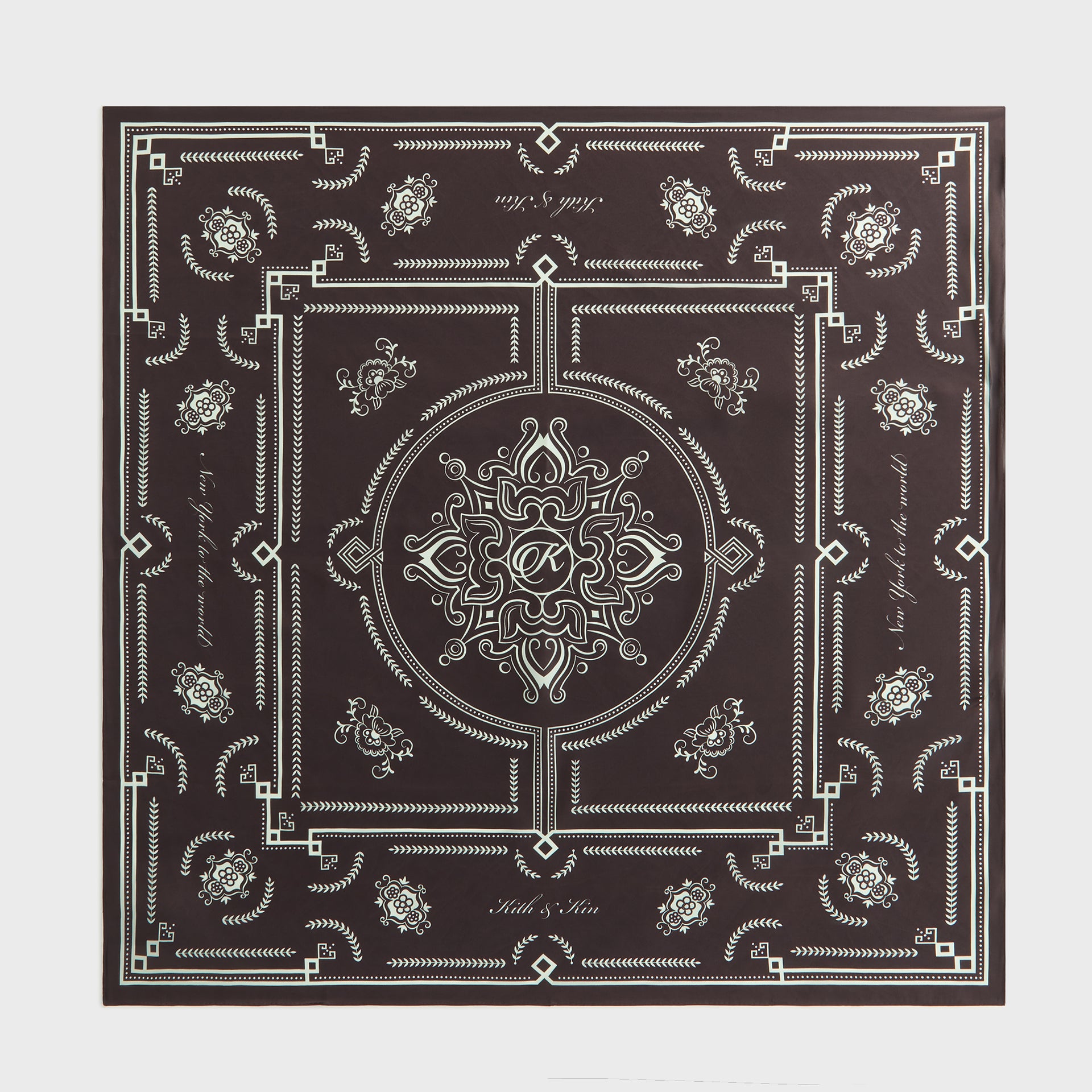 Kith Women Deco Printed Silk Cupro Scarf - Incognito