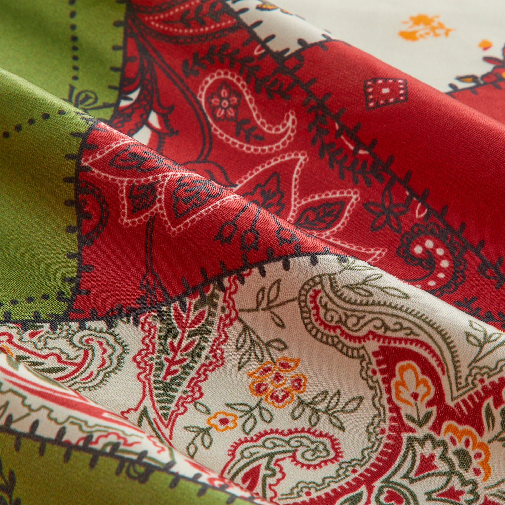 Kith Women Printed Silk Sarong - Kyoho