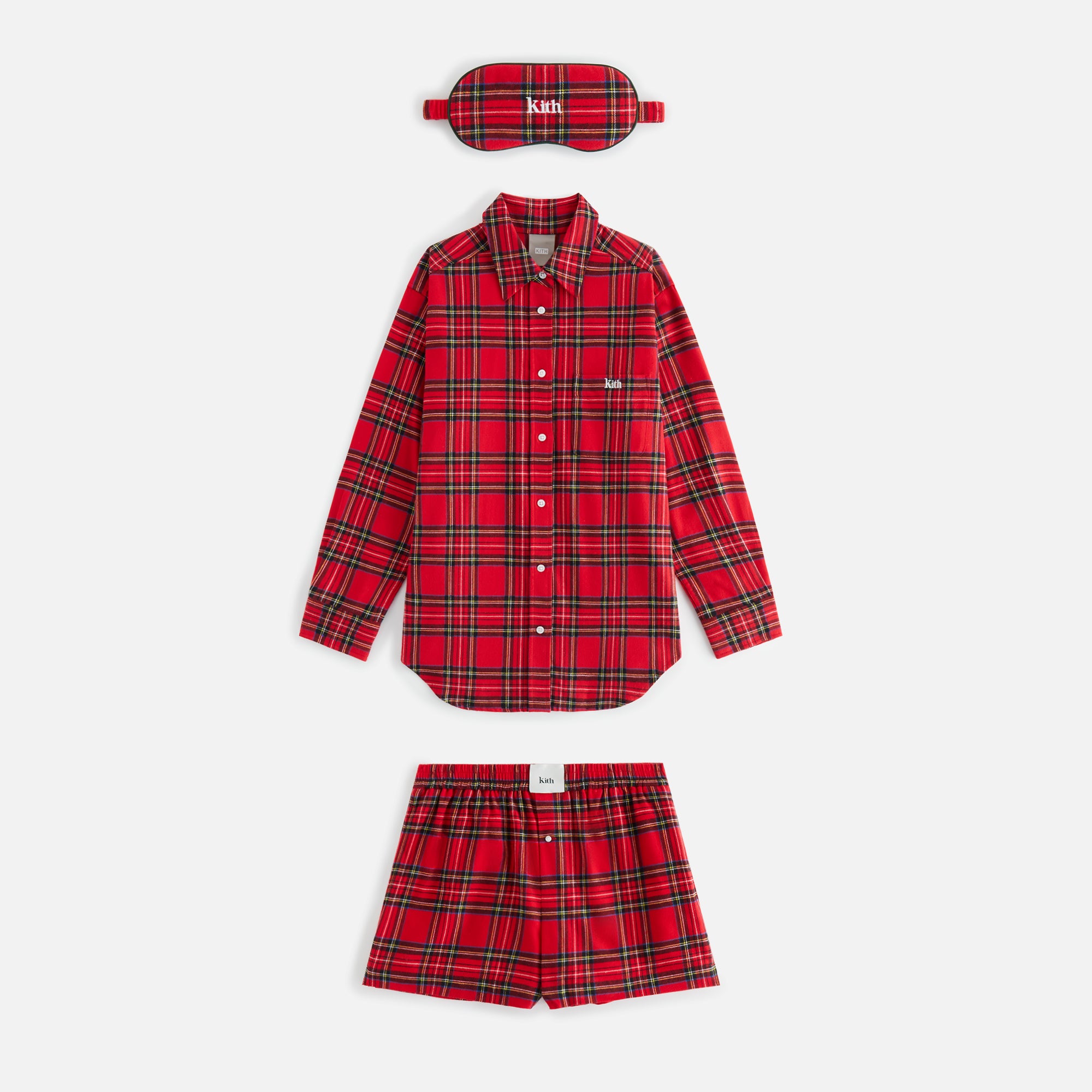 Kithmas Women Kithmas Ora Boxer Pajama Set - Present