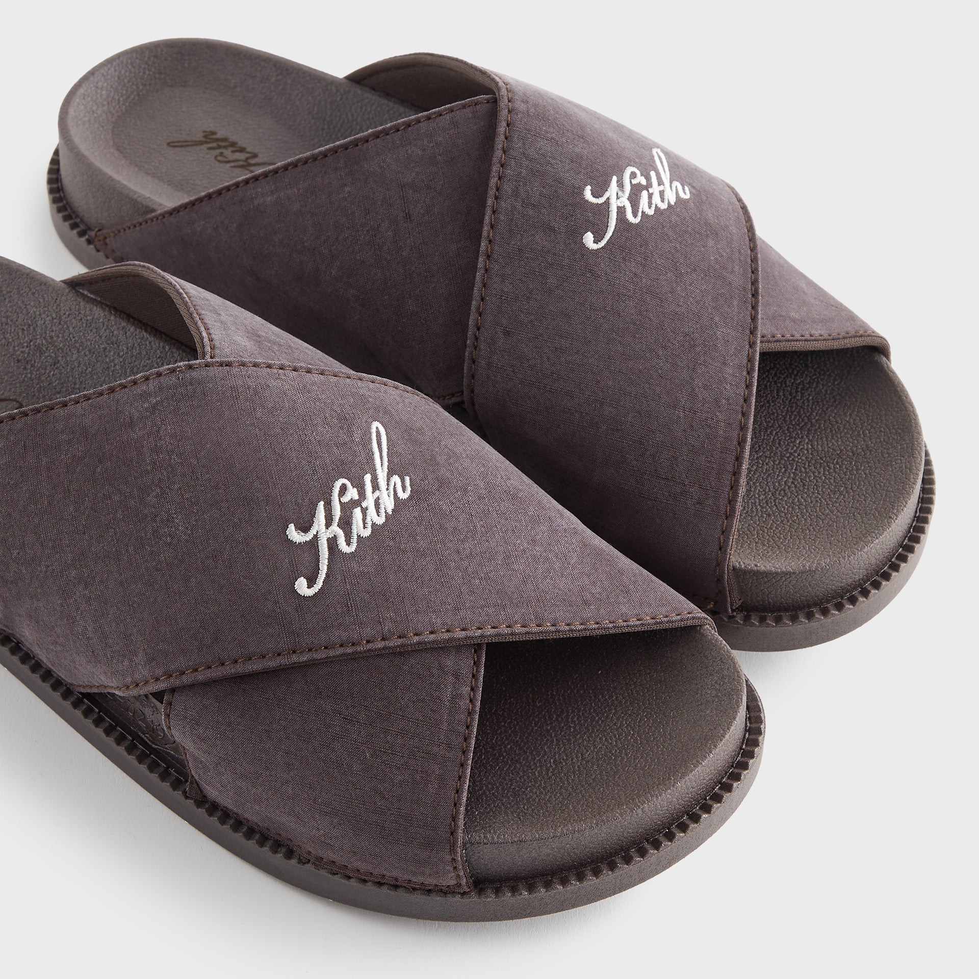 Kith Women Criss Cross Slides - Incognito