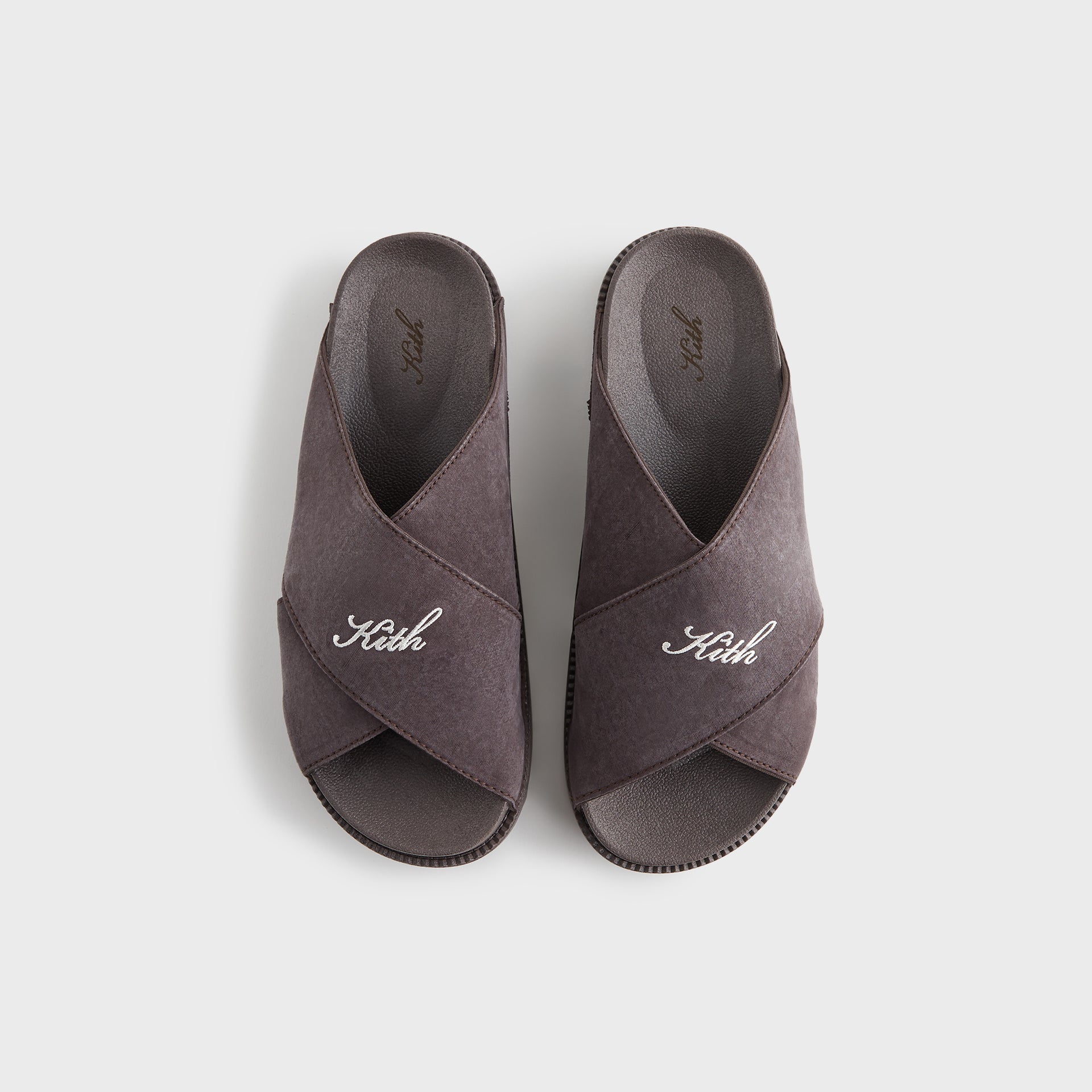 Kith Women Criss Cross Slides - Incognito