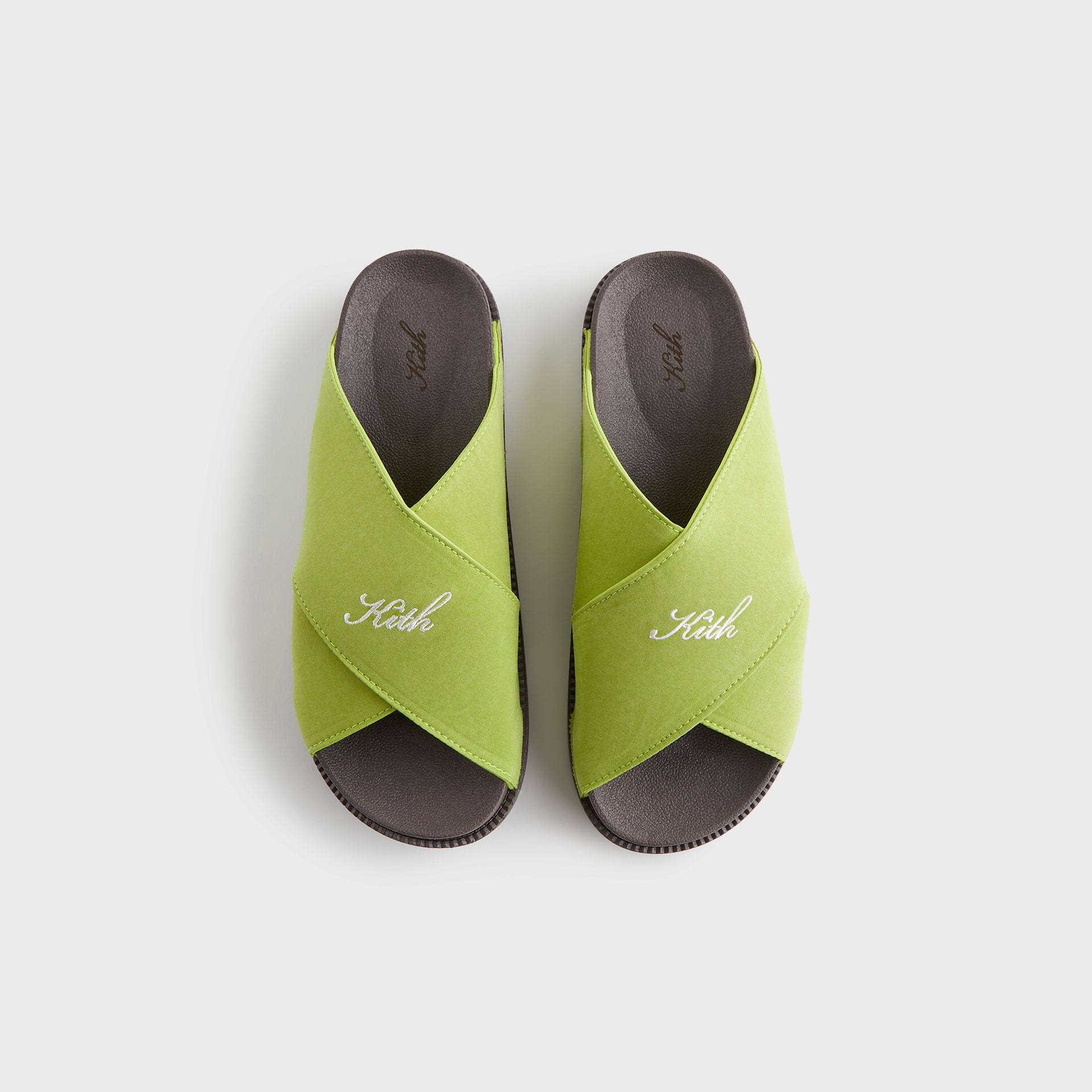 Kith Women Criss Cross Slides - Pistachio