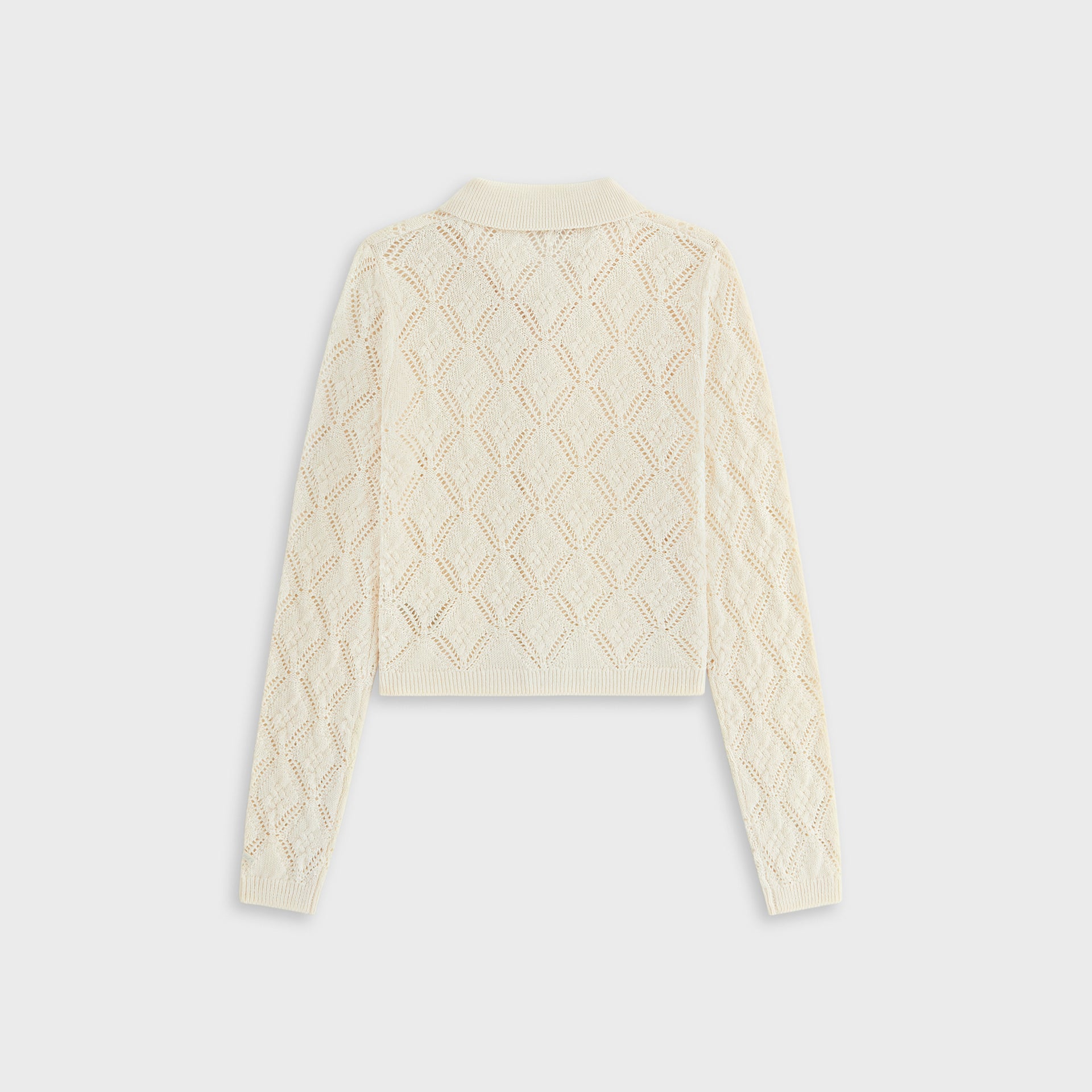 Kith Women Tori Crochet Knit Top - Silk