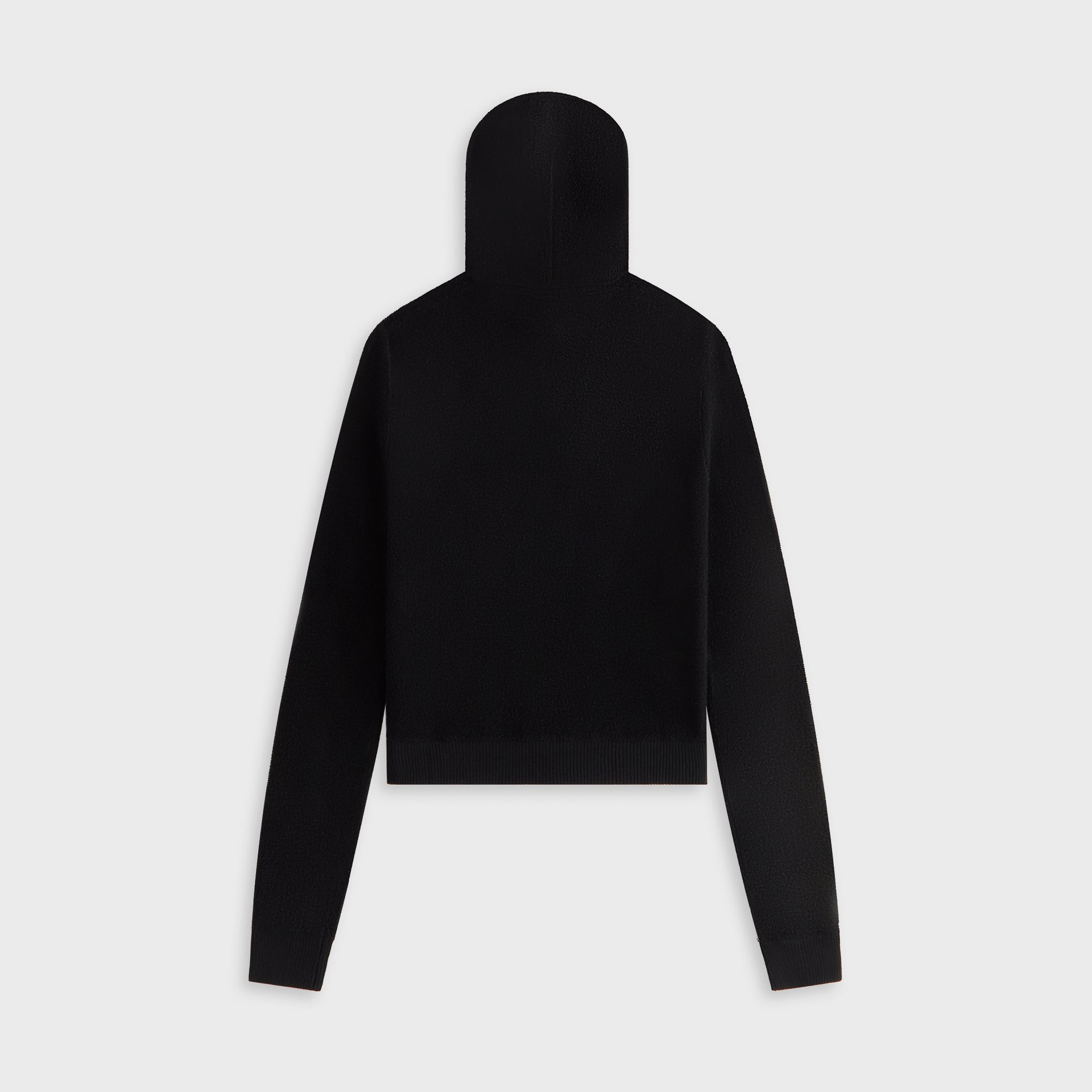 Kith Women Adley Shrunken Sweater Hoodie - Black