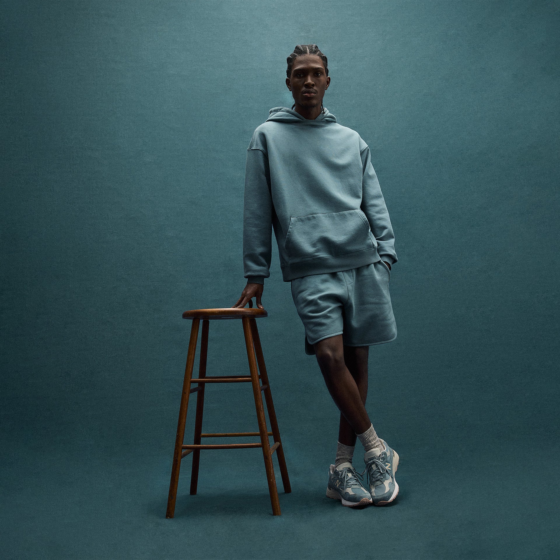 Kith 101 Plush Back Williams II Hoodie - Reef