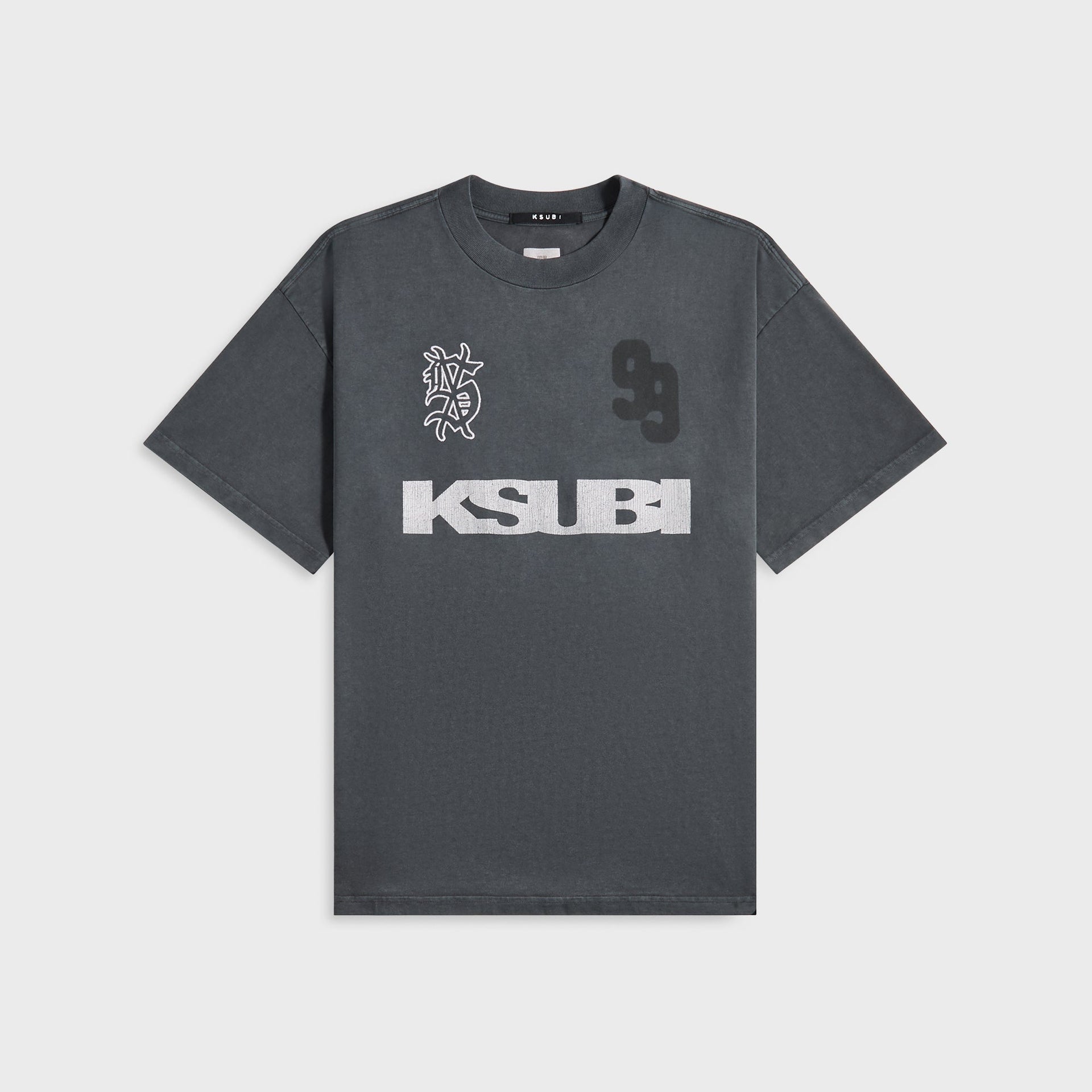 Ksubi Rugged Ekcess Short Sleeve Tee - Blasted Black