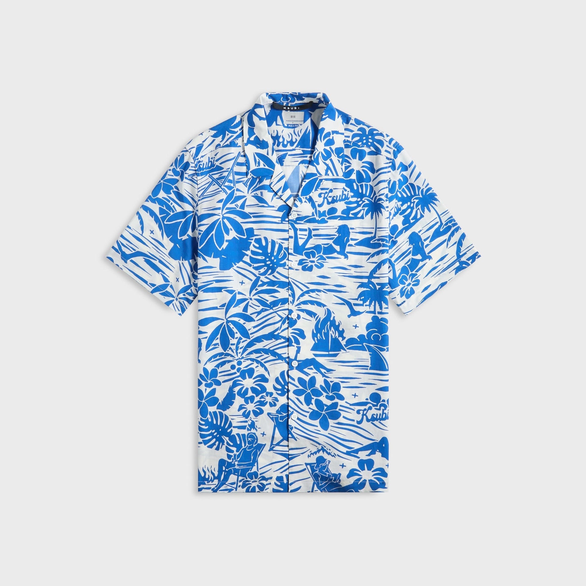 Ksubi Lagoon Resort Shirt - Blue