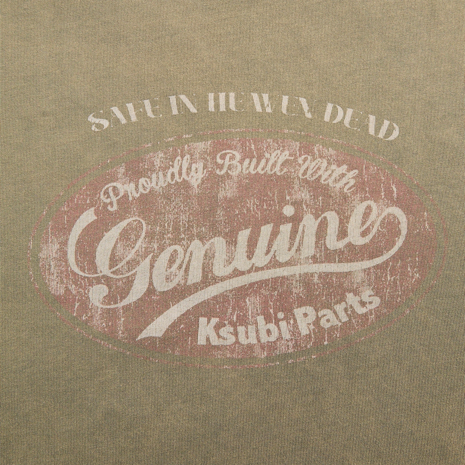 Ksubi Spare Ekcess Tee in Militant Green