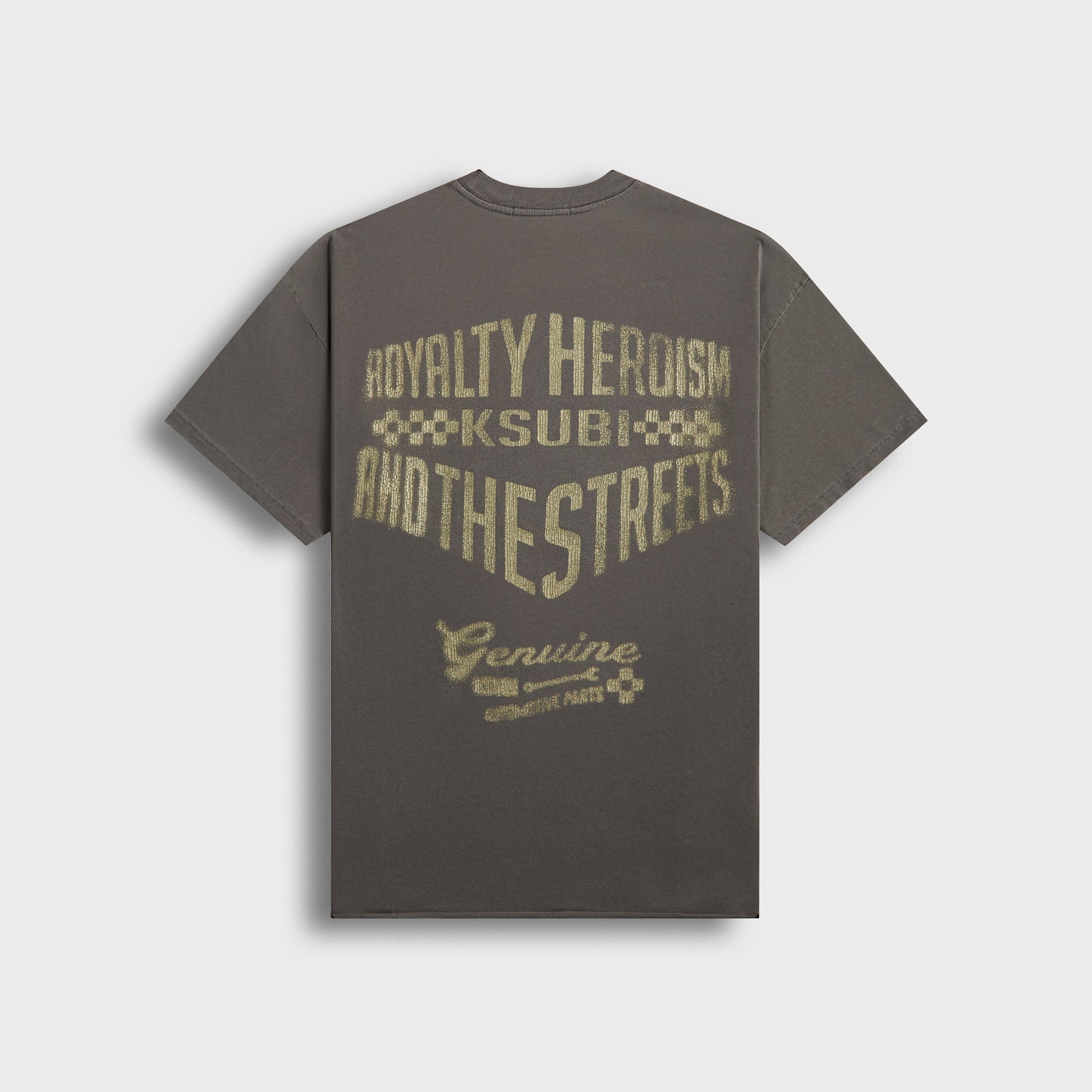 Ksubi Garage Biggie Tee in Faded Black