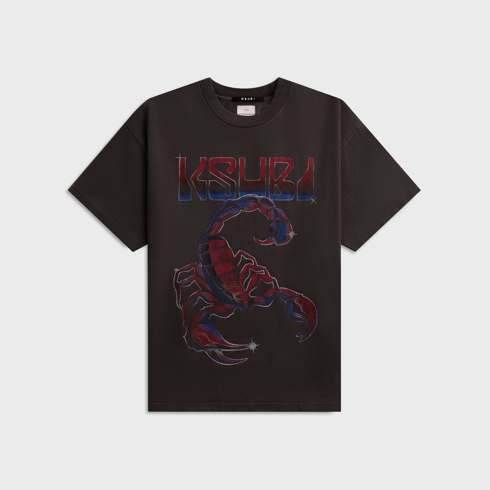 Ksubi Venom Ekcess Tee - Faded Black