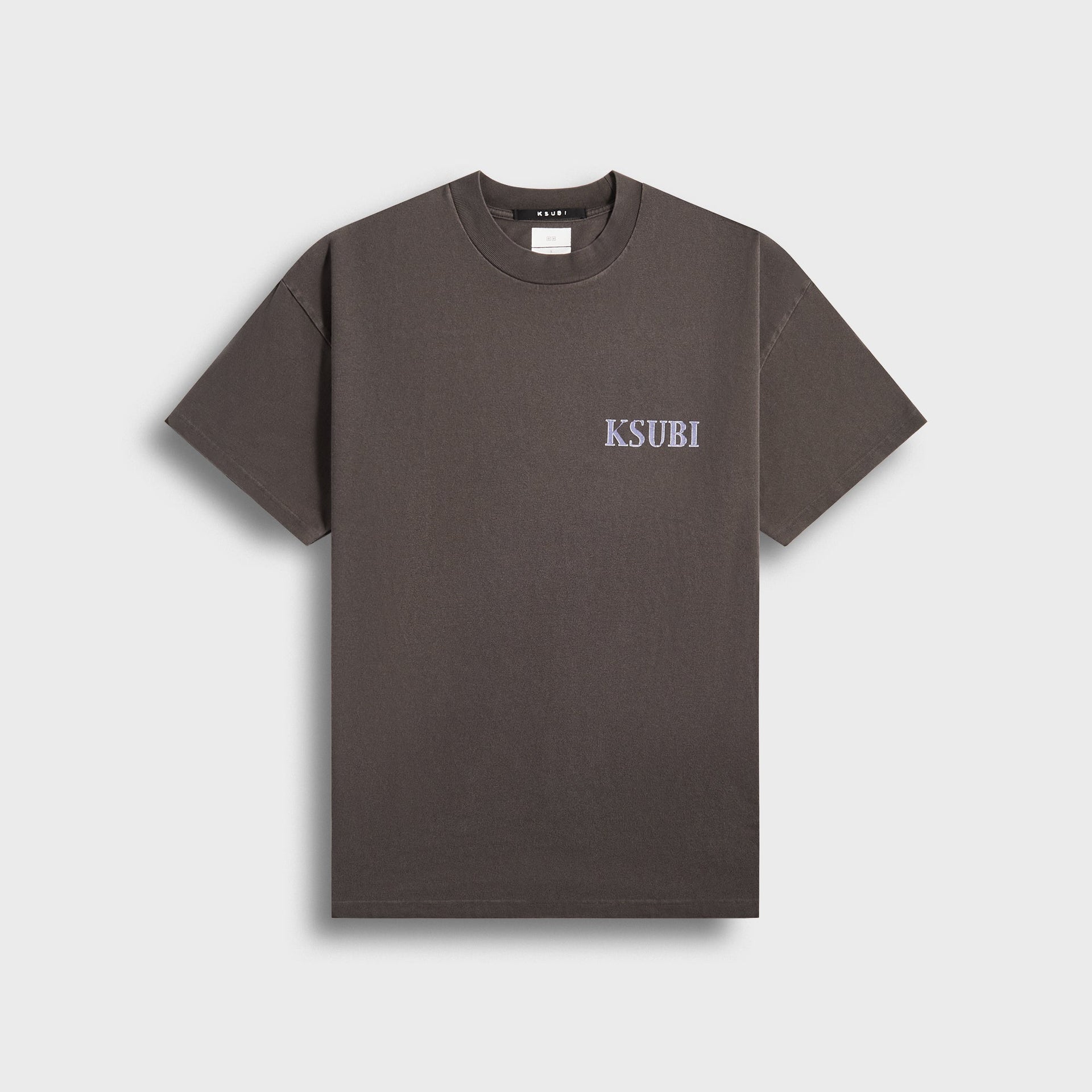 Ksubi Engine Ekcess Tee in Charcoal