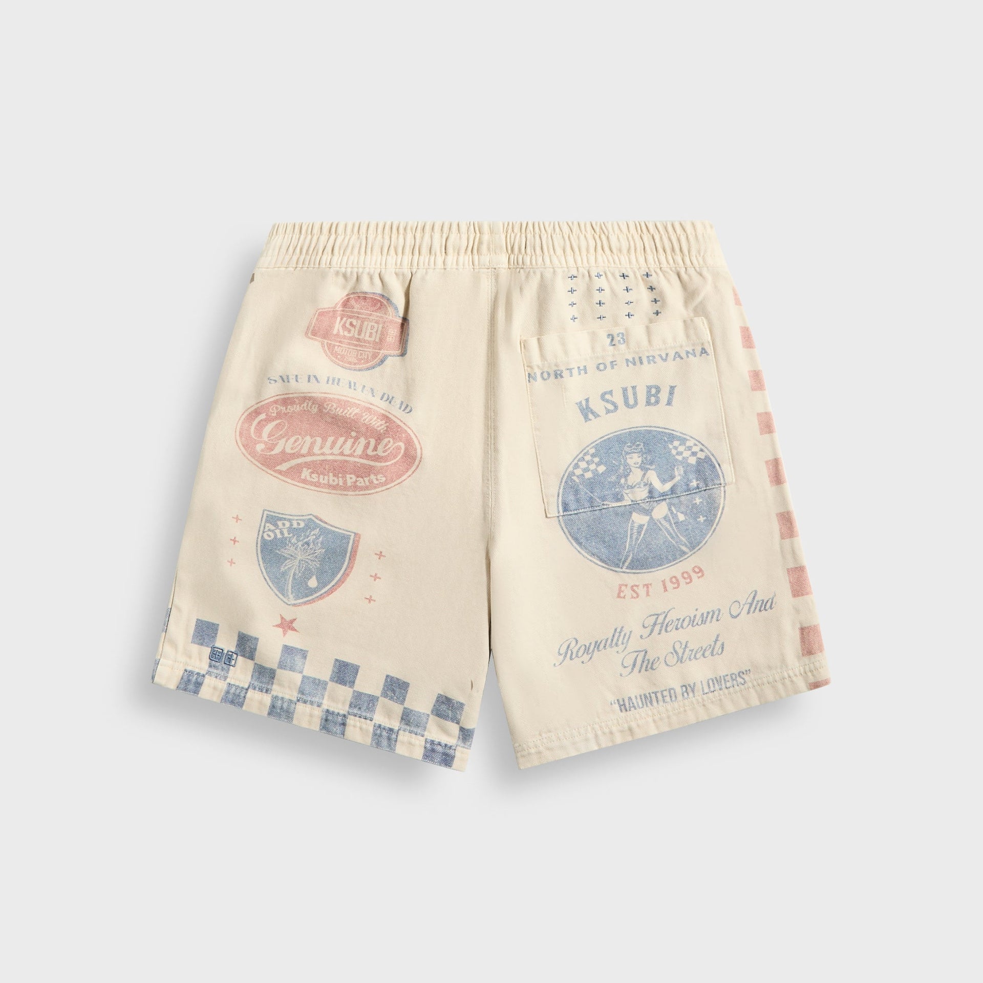 Ksubi Pit Lane Life Short Printed in Multi