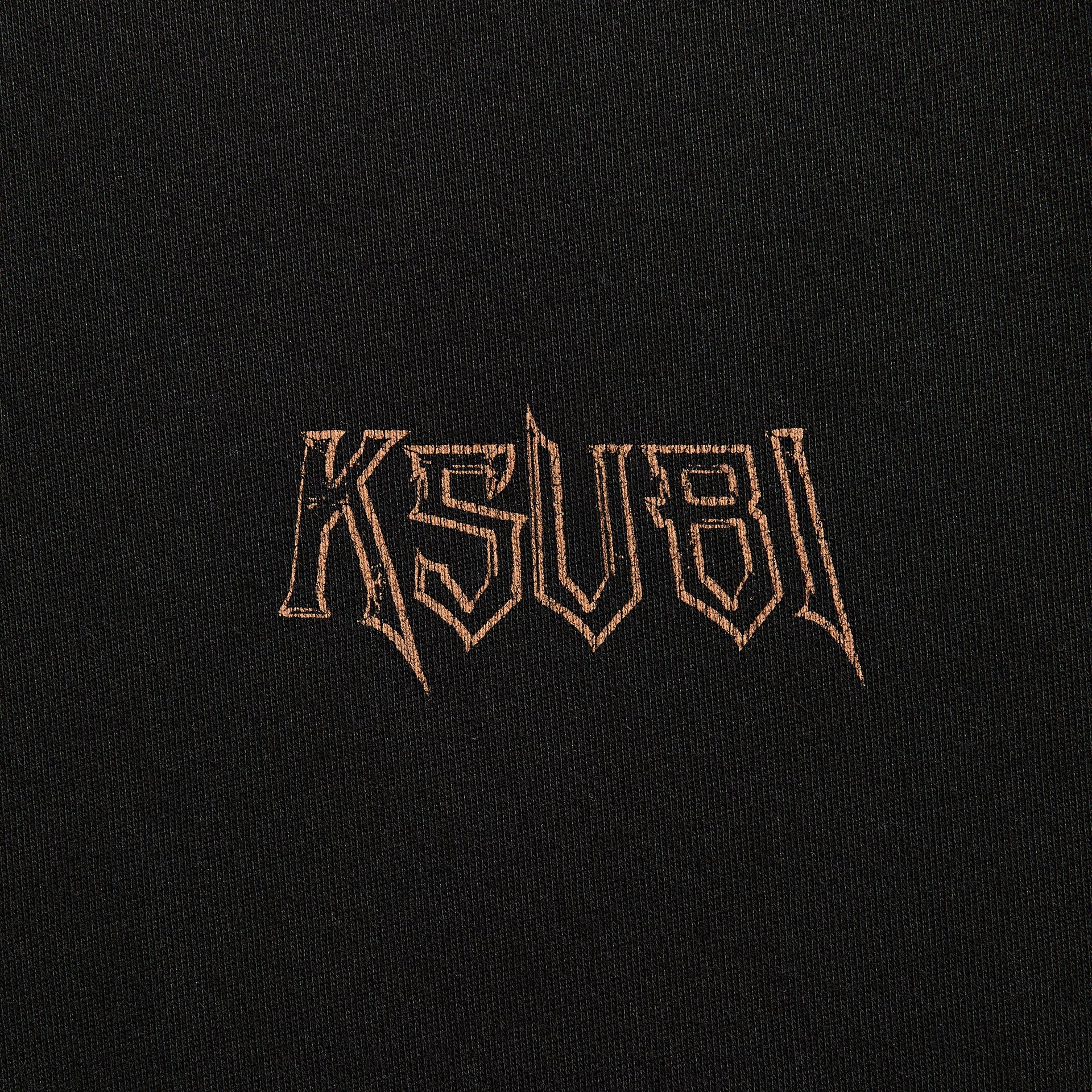 Ksubi Kingdom Kash Short Sleeve Tee in Jet Black