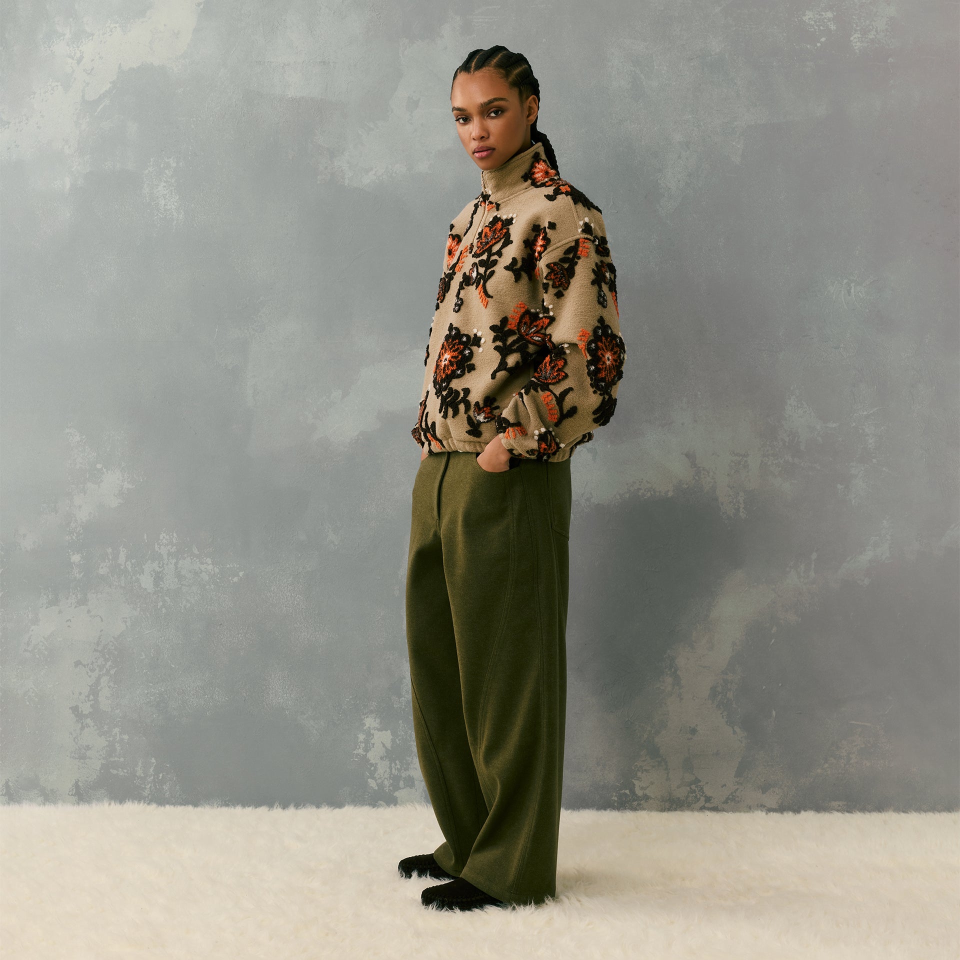 Kith Women Miren II Melton Pant - Capital