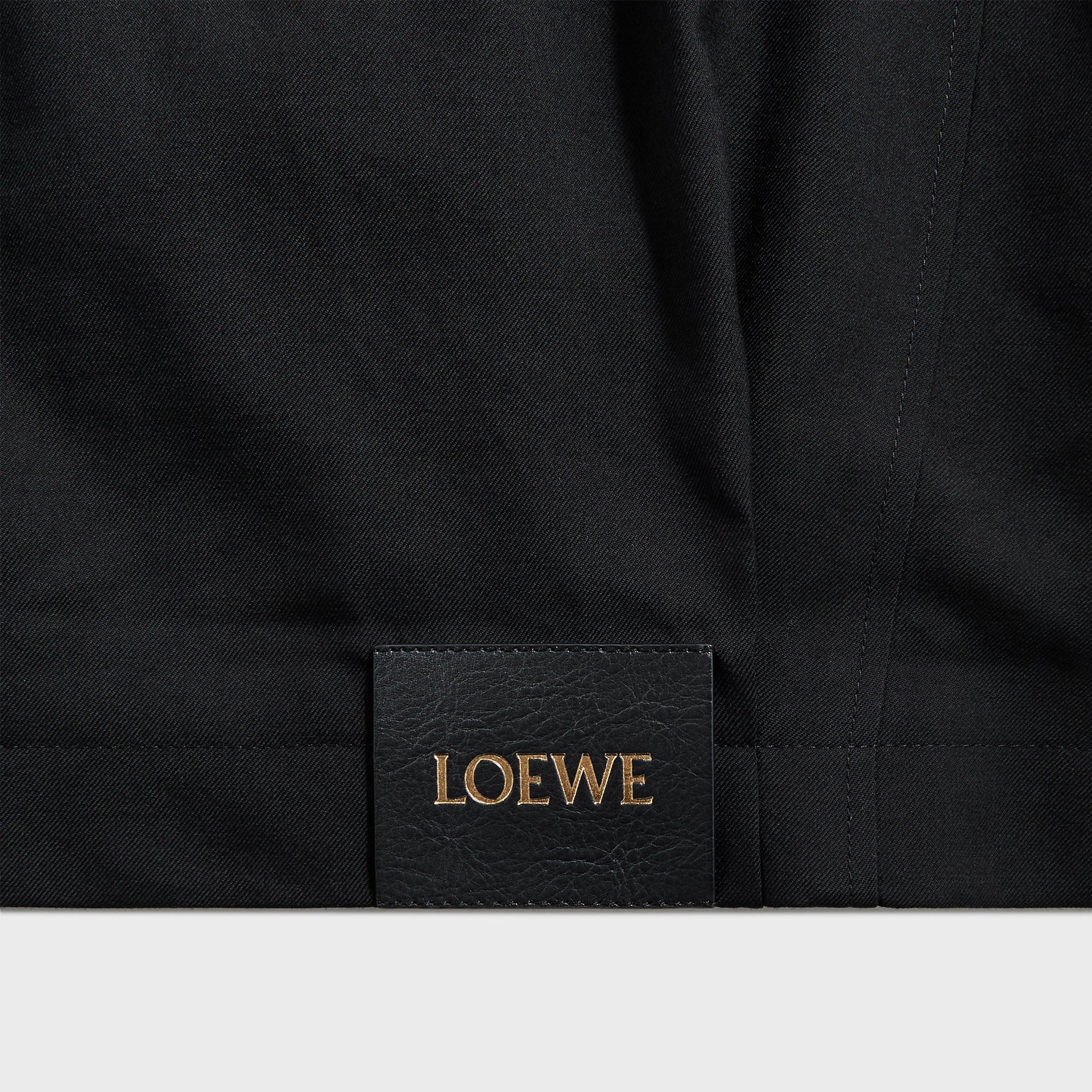 Loewe Belted Jacket - Black