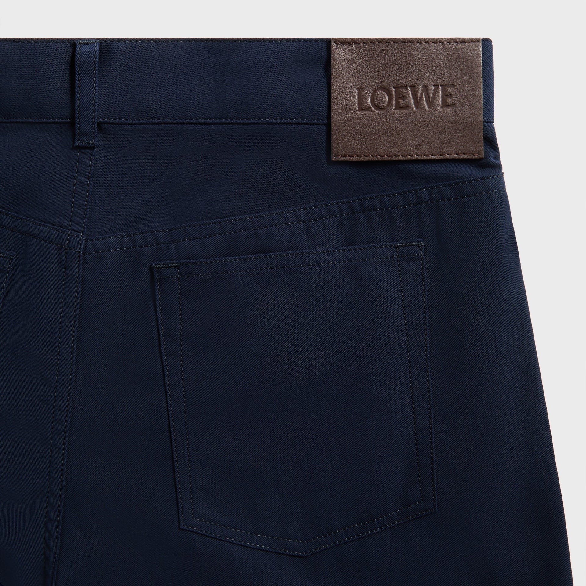 Loewe Carpenter Trousers in Navy Blue