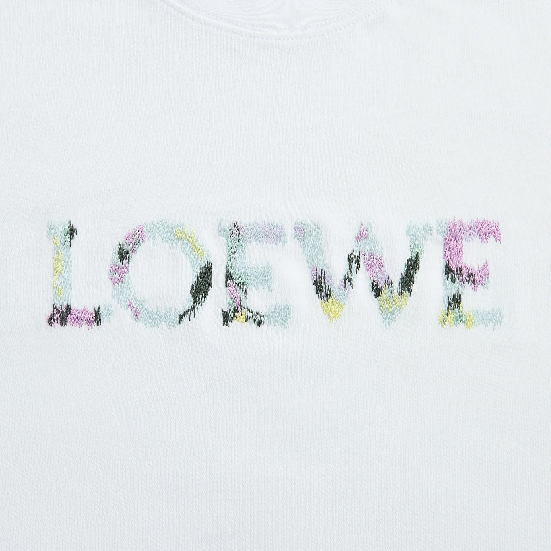 Loewe Relaxed Fit Tee in White