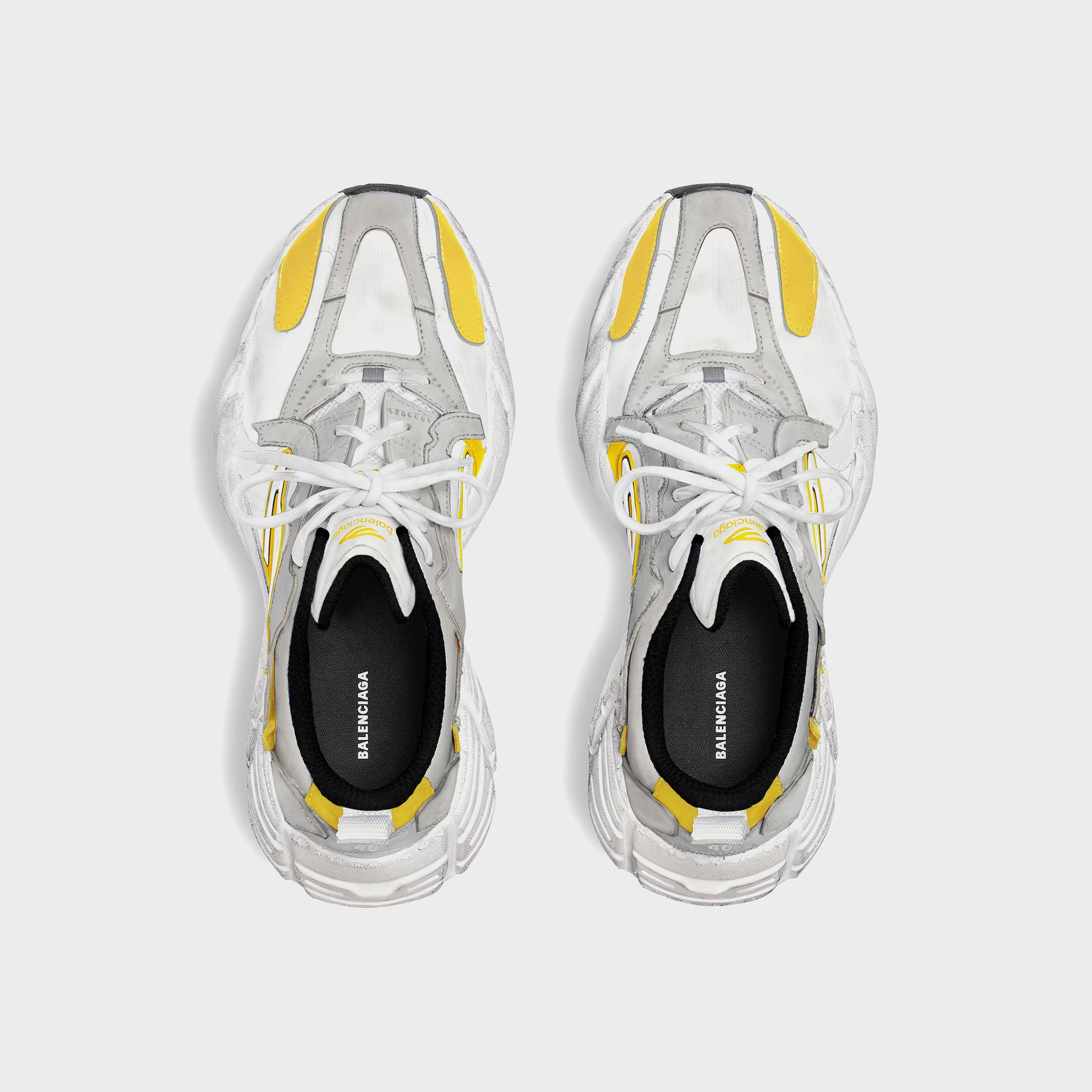 Balenciaga Monday - Light Grey / White / Yellow / Black