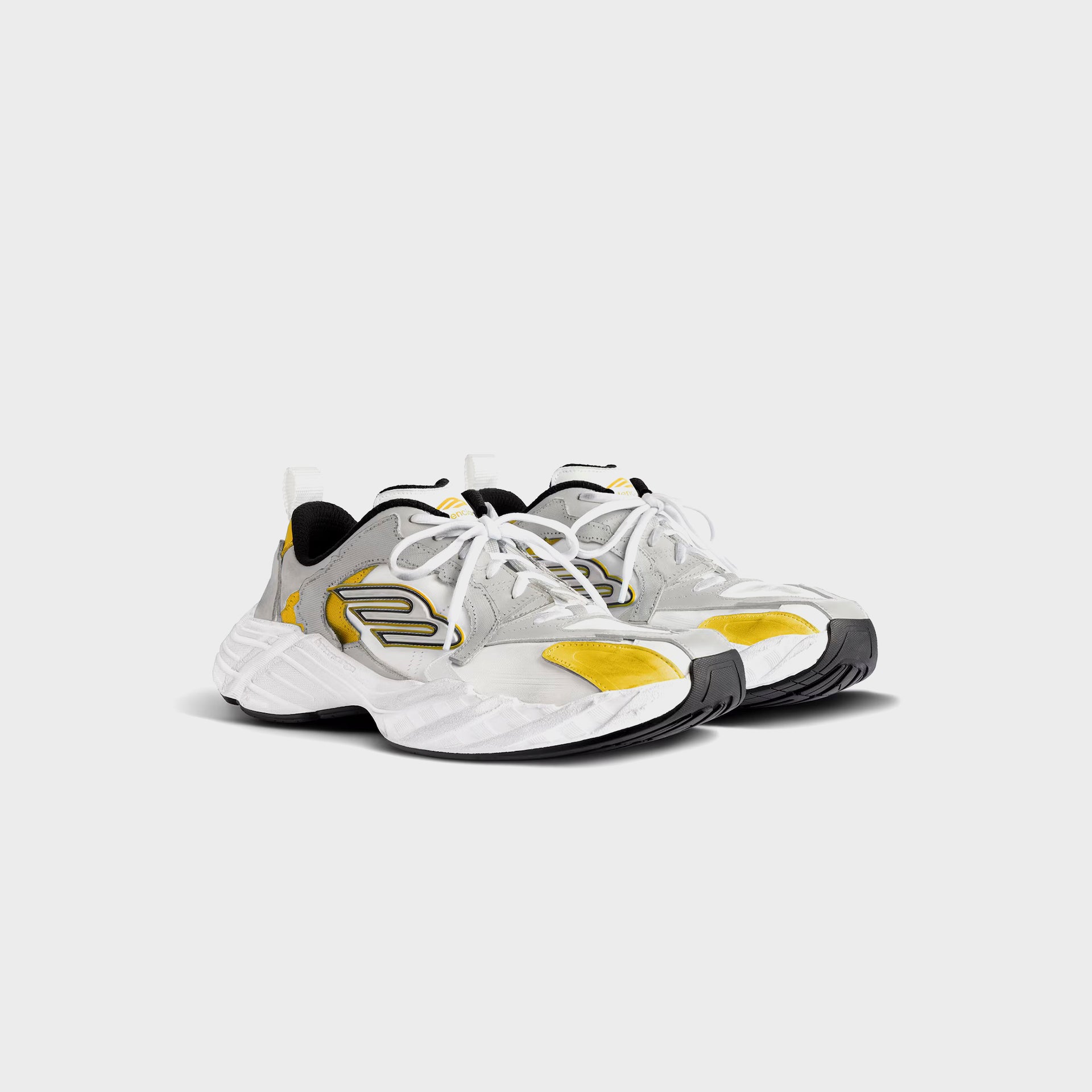 Balenciaga Monday - Light Grey / White / Yellow / Black