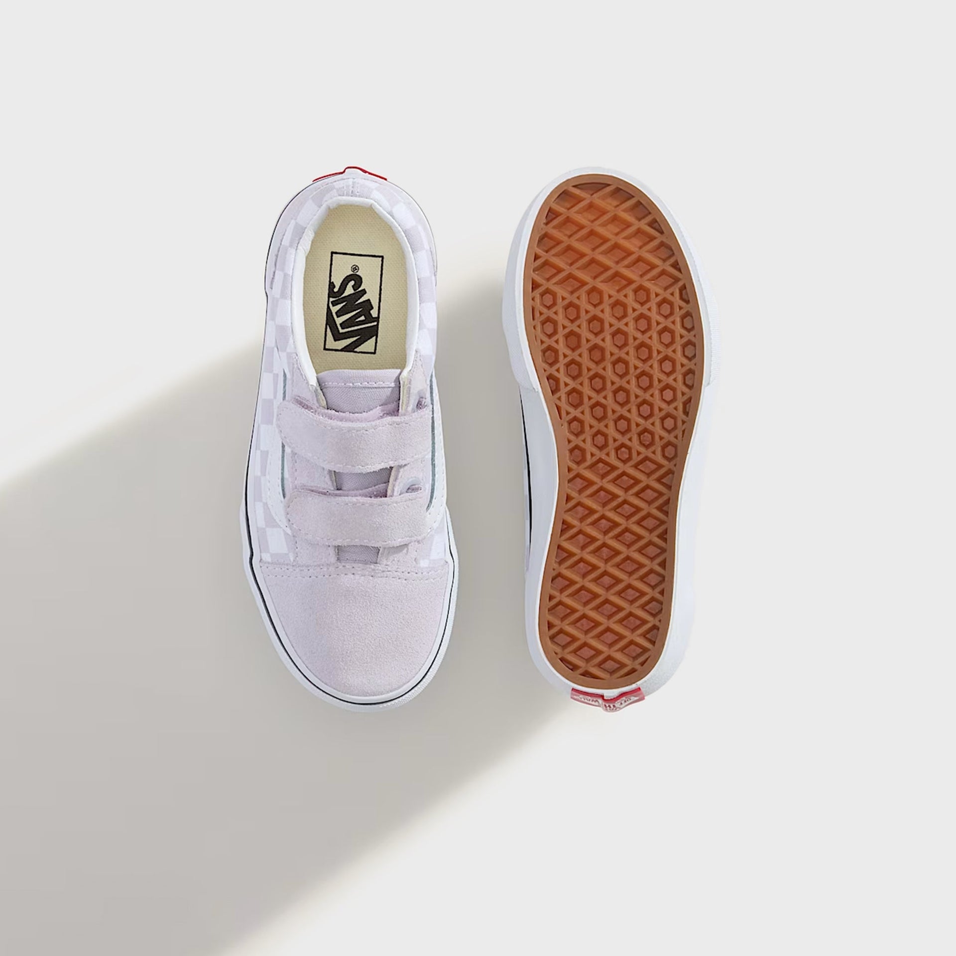 VANS Kids Old Skool Color Theory Checkerboard - Lilac Mist