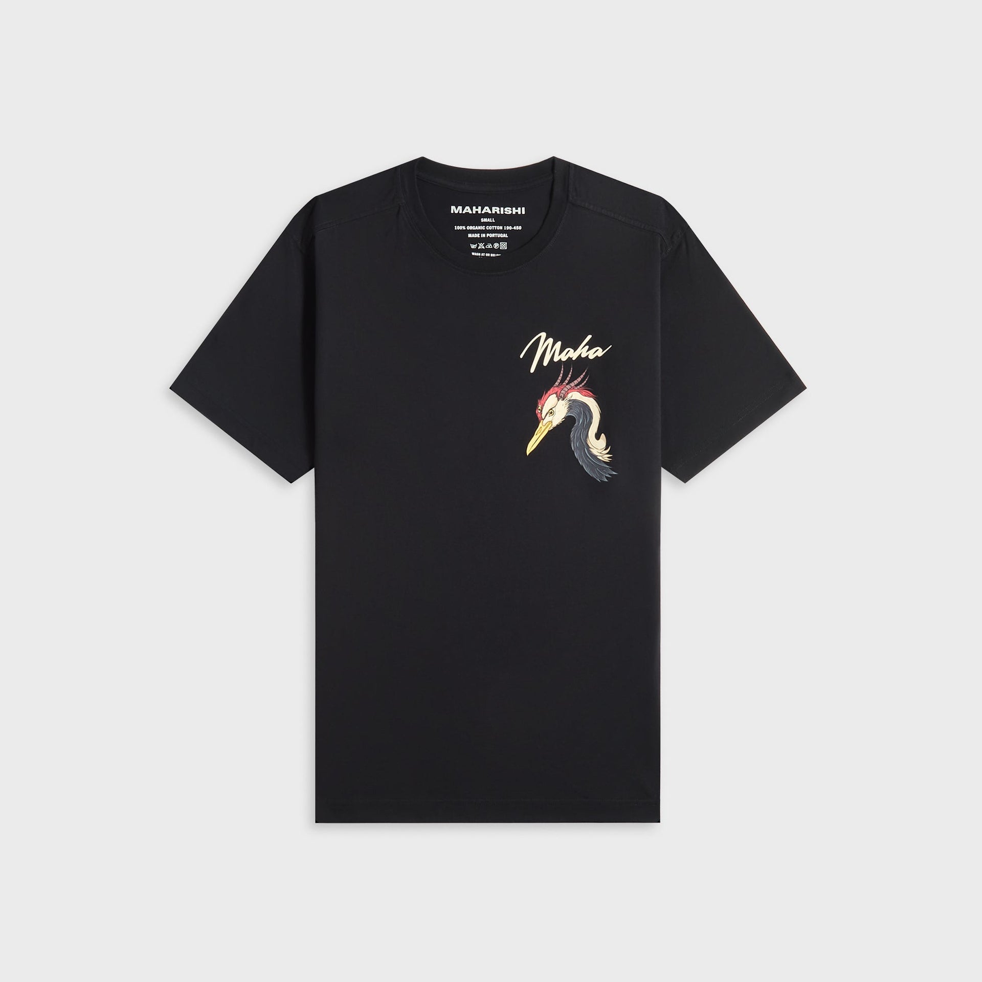 Maharishi Year of the Crane Tee in Black