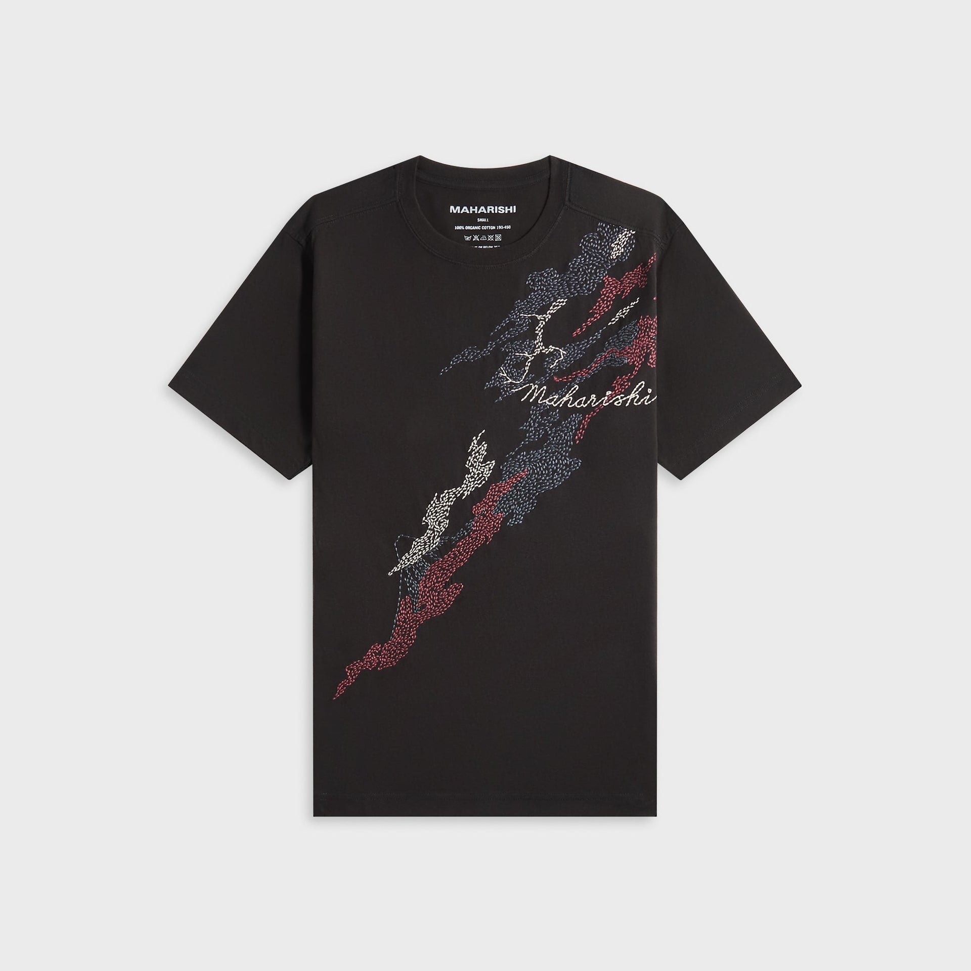Maharishi Sashiko Bonsai Tee in Black
